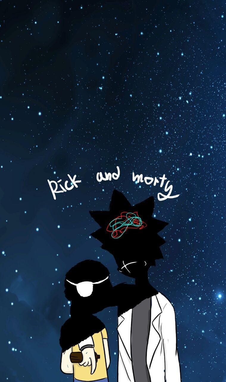 760x1280 Evil Morty & Evil Rick phone wallpaper, Phone