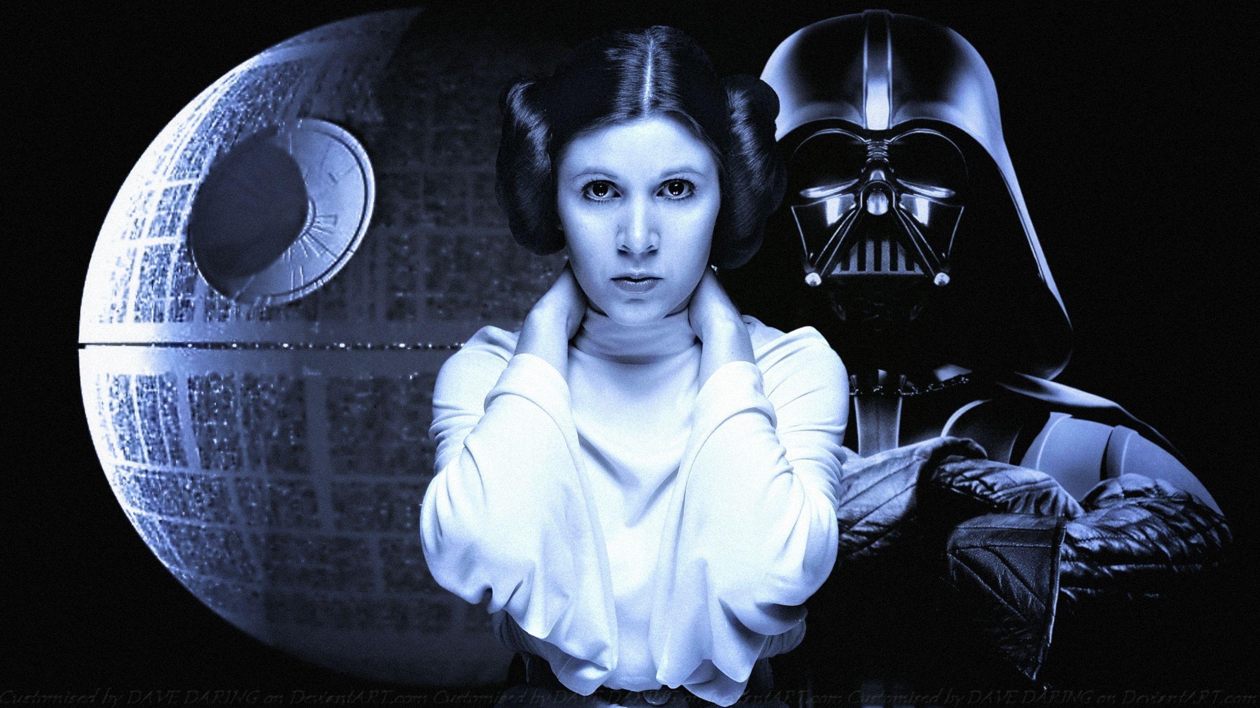 2560x1440 Ο "Darth Vader" συνάντησε για πρώτη φορά την "Princess Leia" στο, Desktop