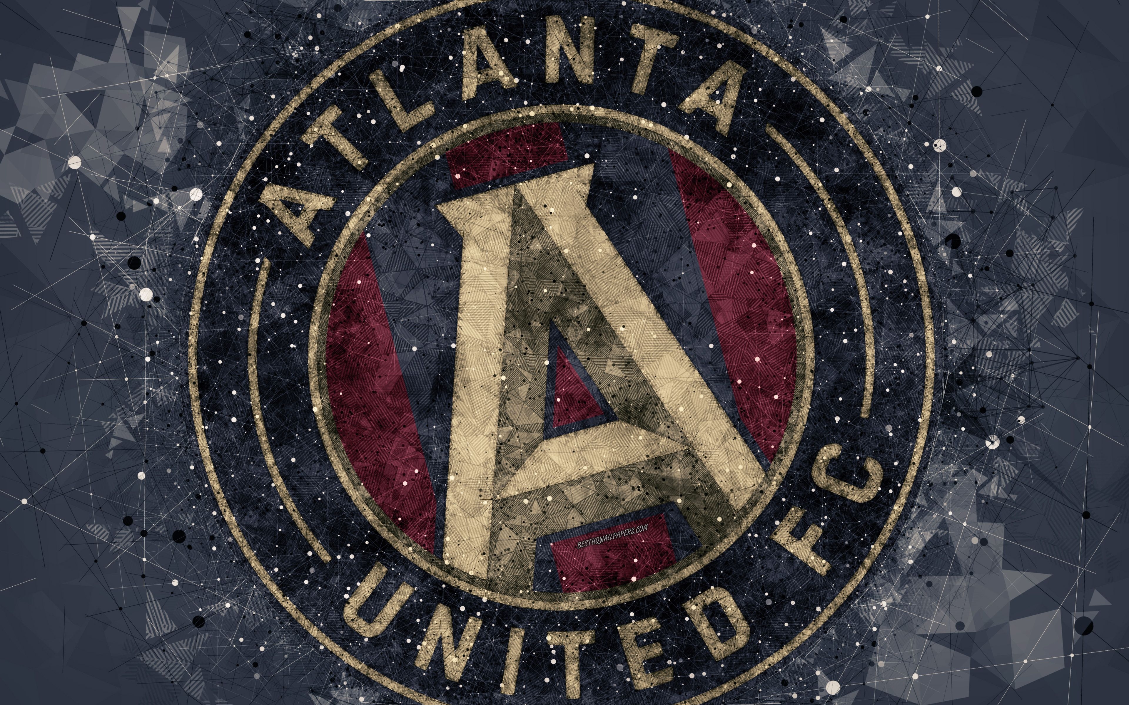 3840x2400 Download wallpaper Atlanta United FC, 4k, American soccer club, Desktop