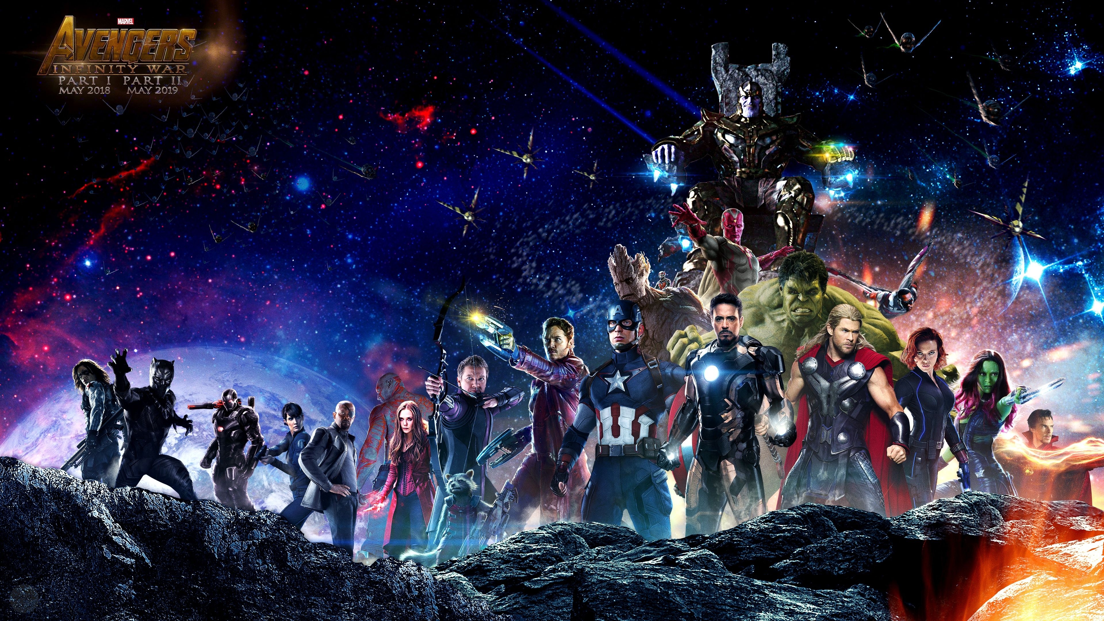 3840x2160 Avengers Infinity War 4K Wallpaper Free Avengers Infinity, Desktop