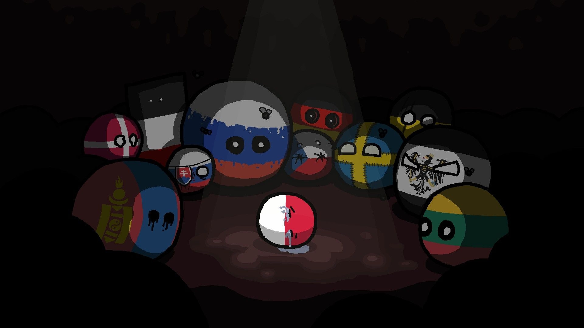 1920x1080 polandball, Countryballs, The Binding of Isaac Wallpaper HD / Desktop and Mobile Background, Desktop