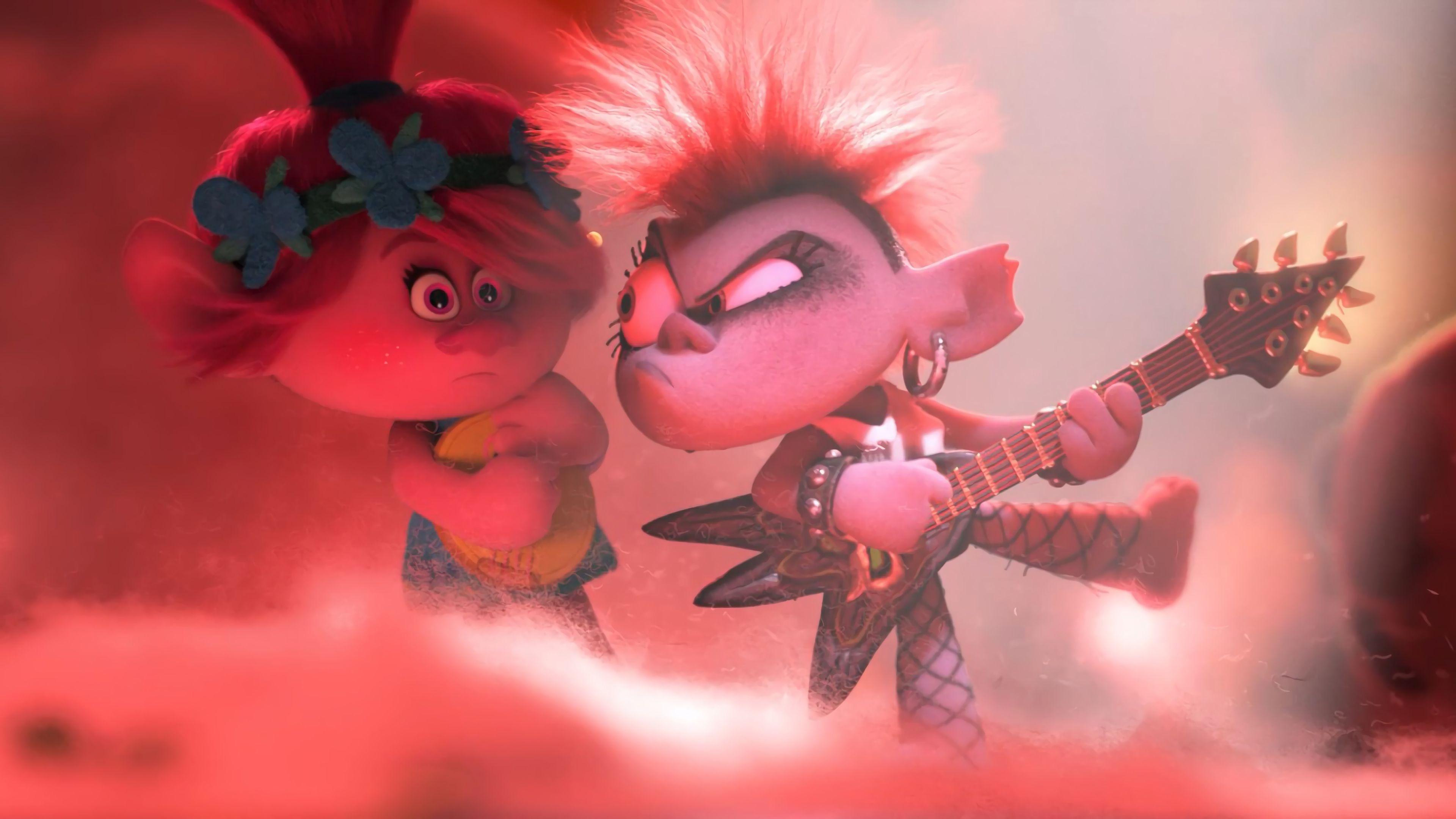 3840x2160 Poppy and Queen Barb In Trolls World Tour Wallpaper, HD Movies 4K, Desktop