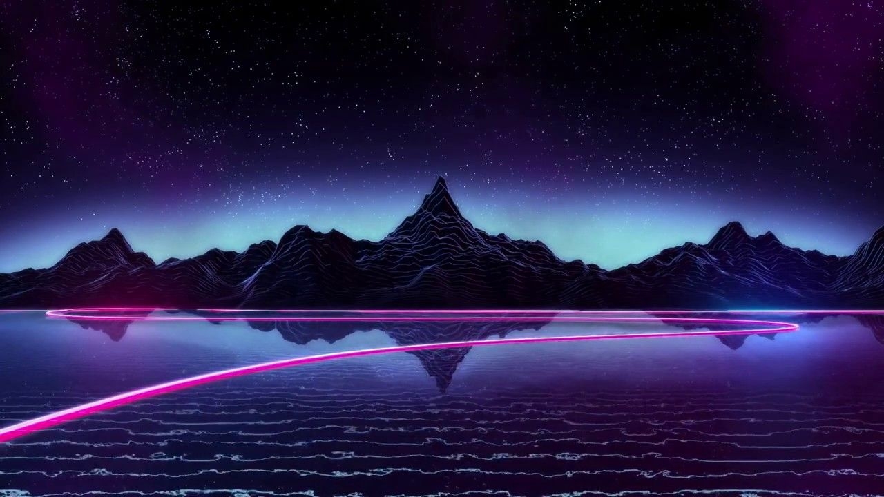 1280x720 Retro Wave Wallpaper Engine, Desktop