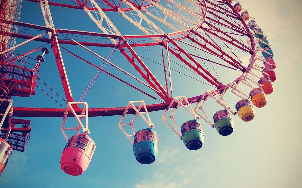 1280x800 Bring happiness ferris wheel HD photography wallpaper 12, Desktop