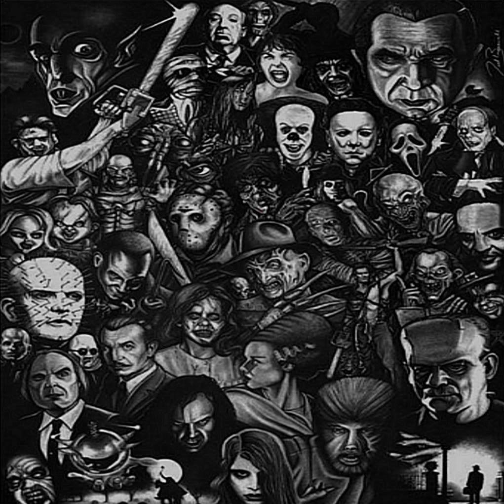 1030x1030 Horror Characters Wallpaper Free Horror Characters Background, Phone