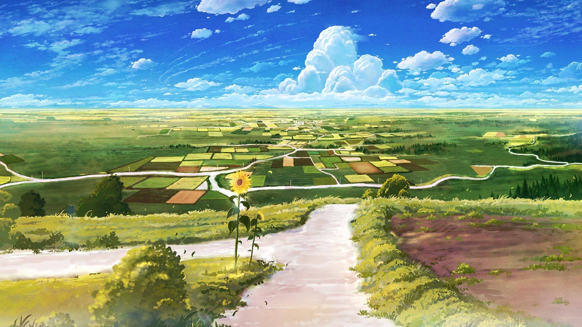 1920x1080 Anime Landscape Wallpaper Free Anime Landscape Background, Desktop