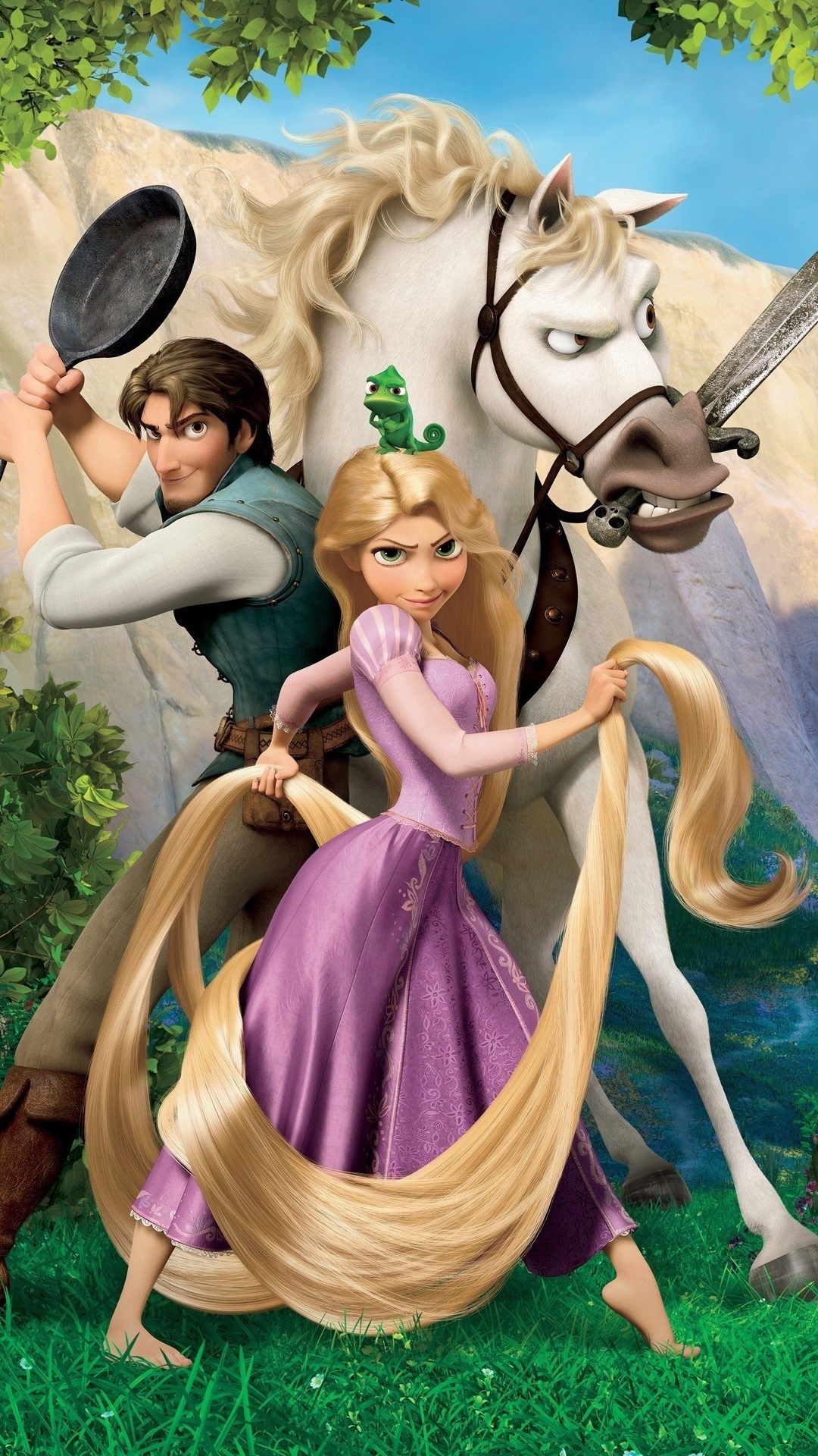 1080x1920 Disney Movie Tangled  IPhone 8 7 6 6S Plus Wallpaper, Background, Picture, Image, Phone