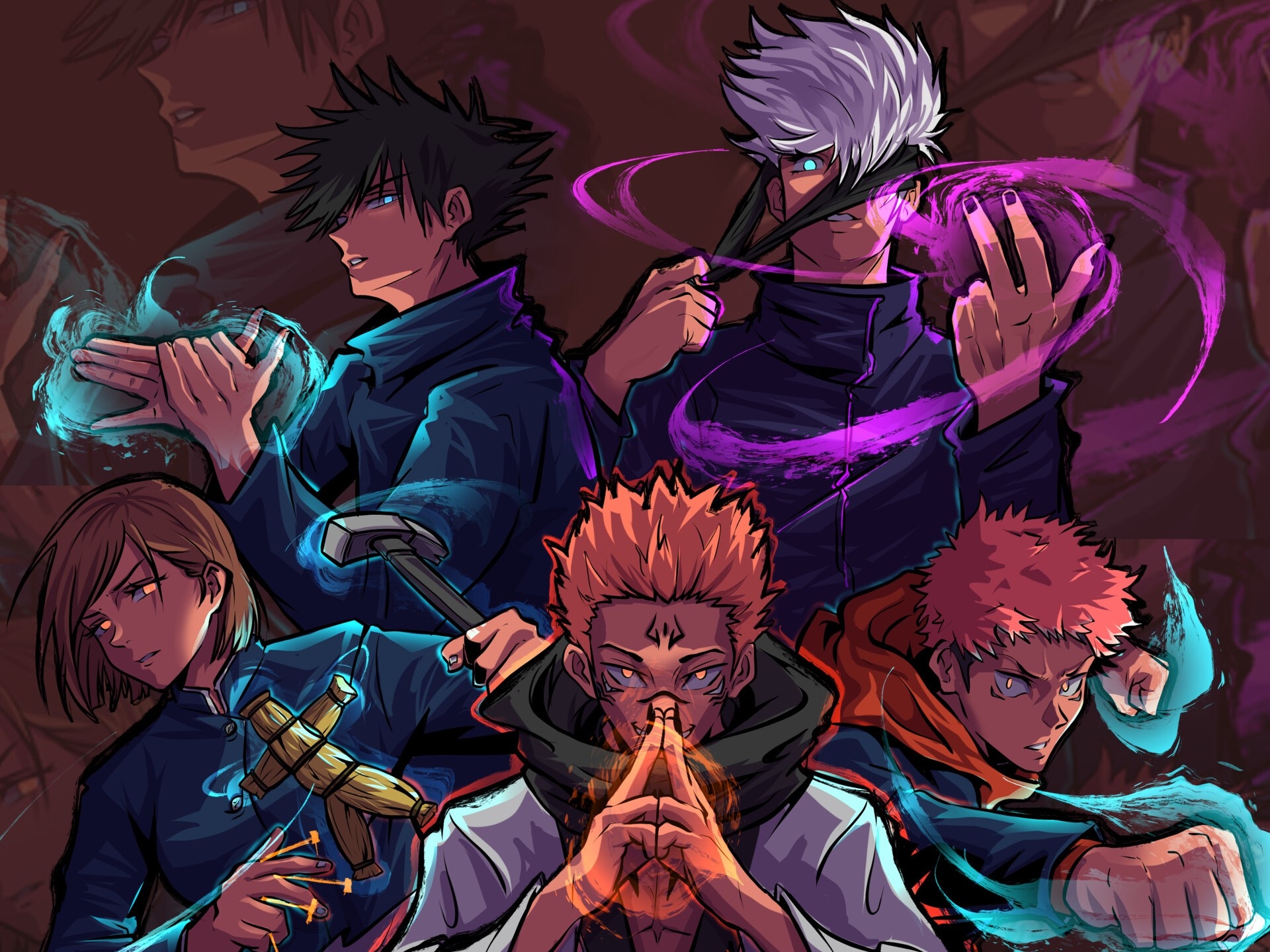 1920x1440 Anime Jujutsu Kaisen HD Wallpaper, Desktop