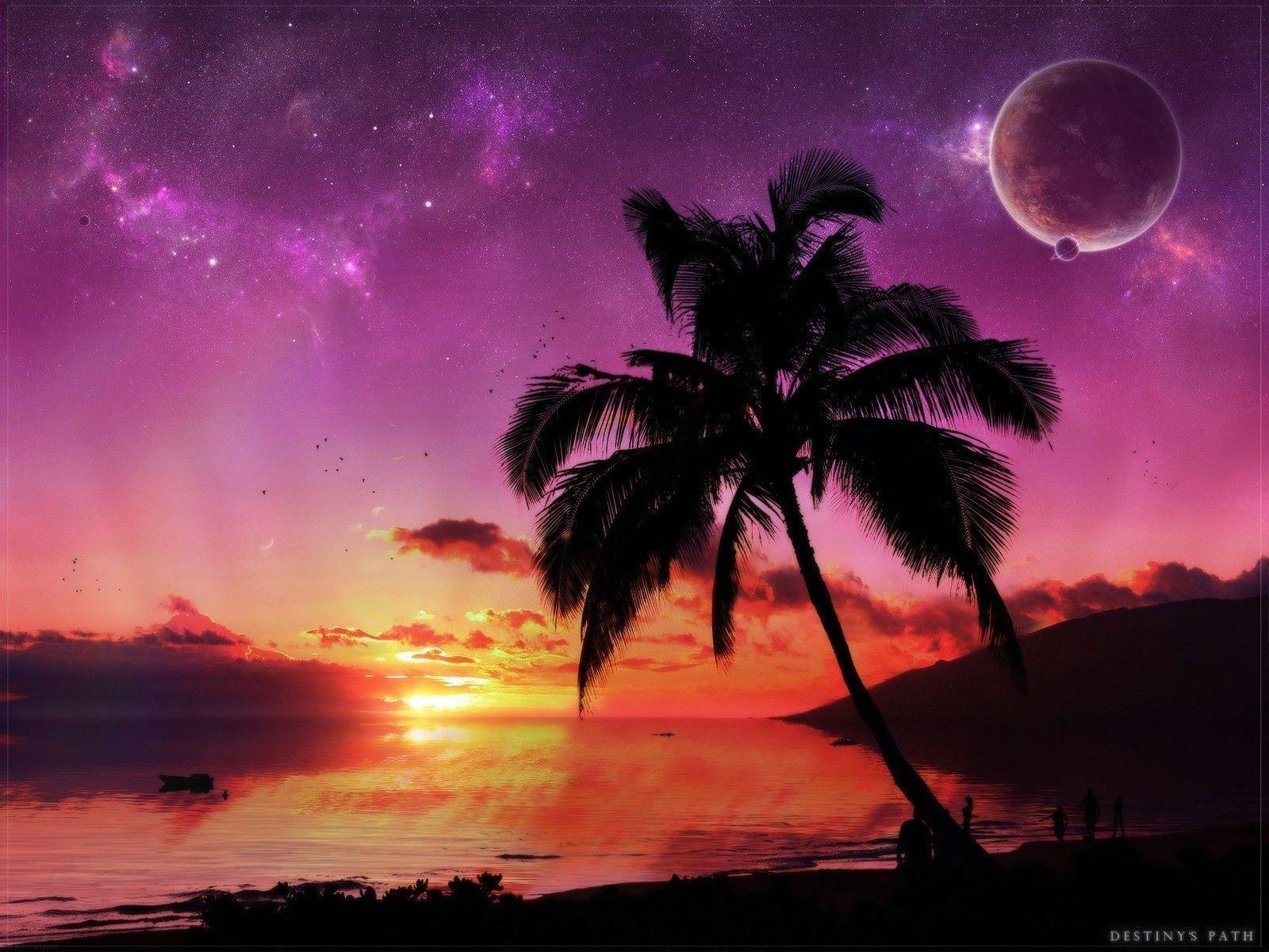 1600x1200 Beach Sunsets Wallpaper 40708 HD Wallpaper. fullhdwalls, Desktop