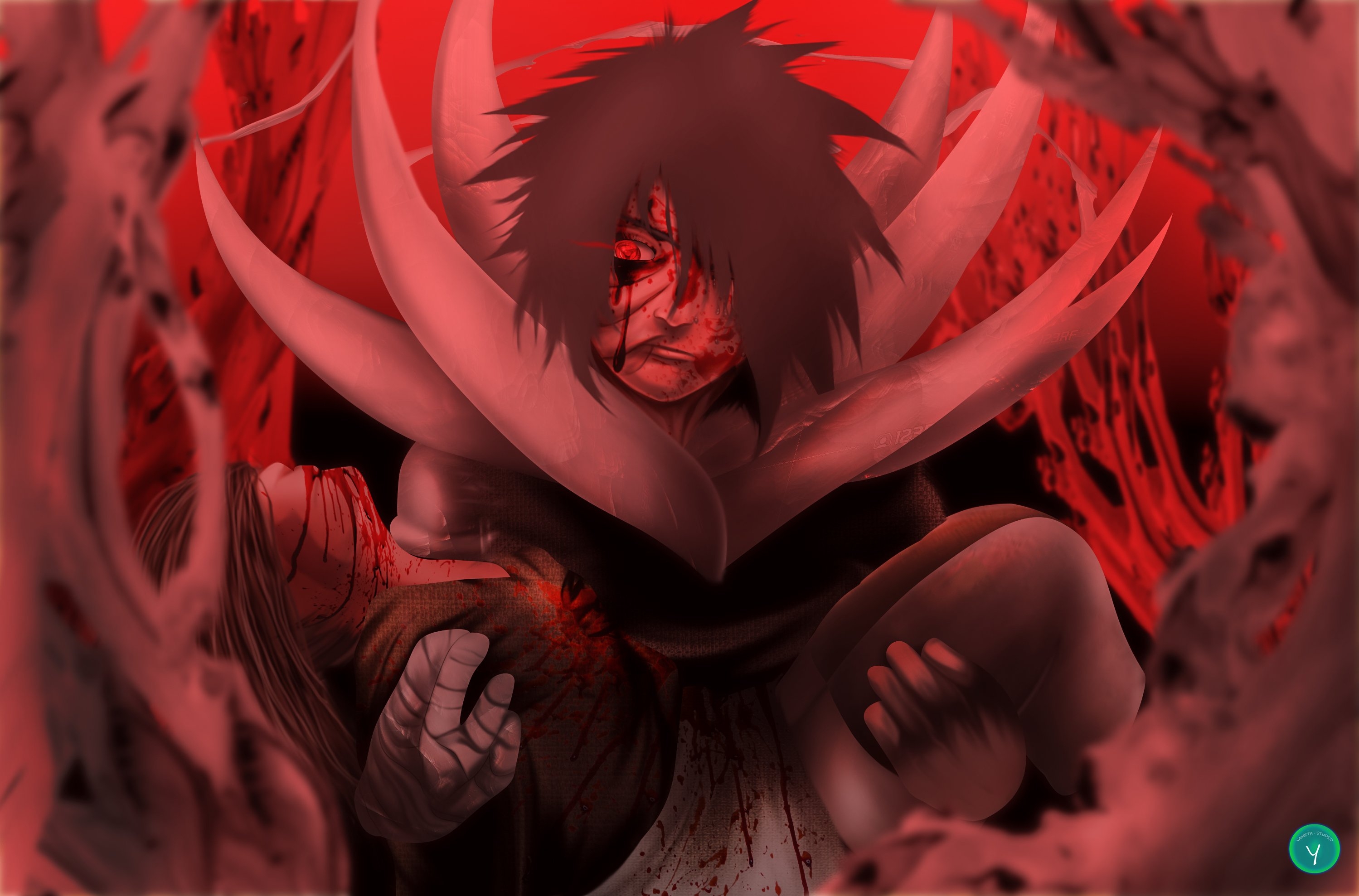 3000x1980 Download Rin Nohara Obito Uchiha Anime, Desktop