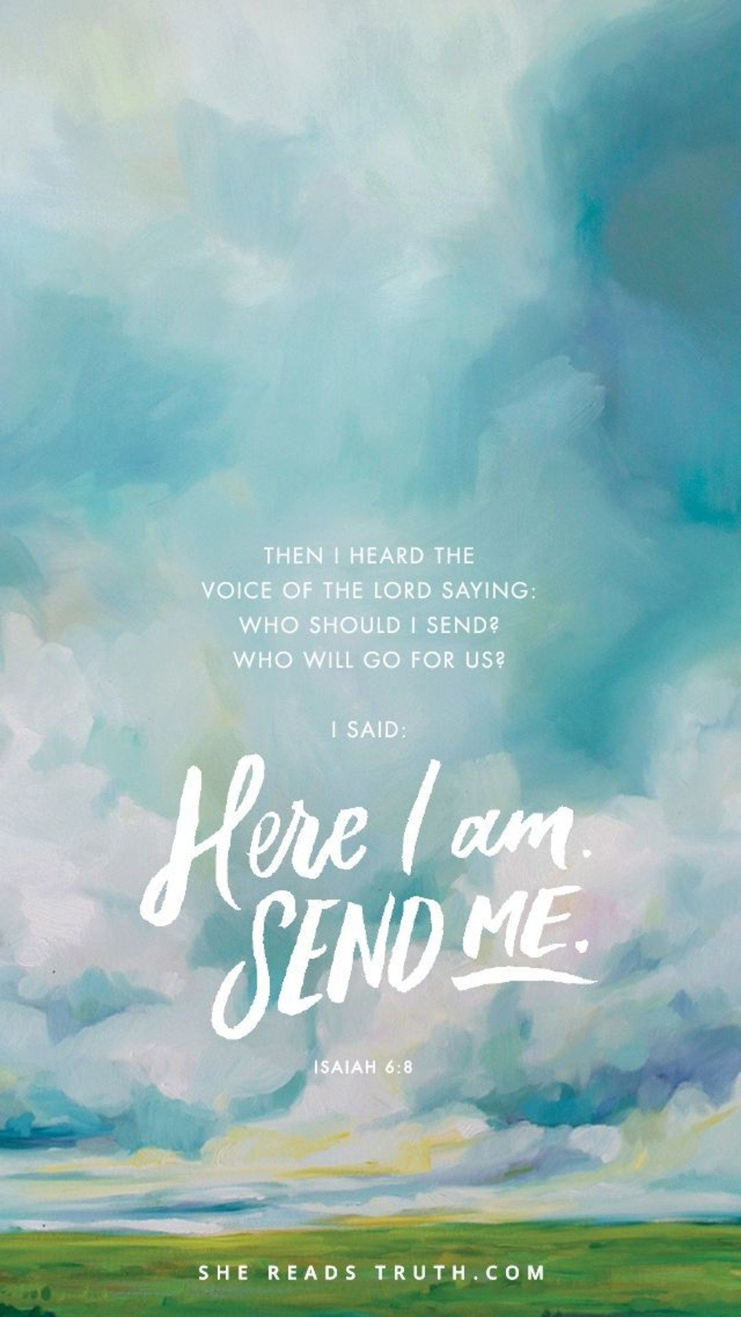 1090x1930 Isaiah 6 8 iPhone Wallpaper, Phone