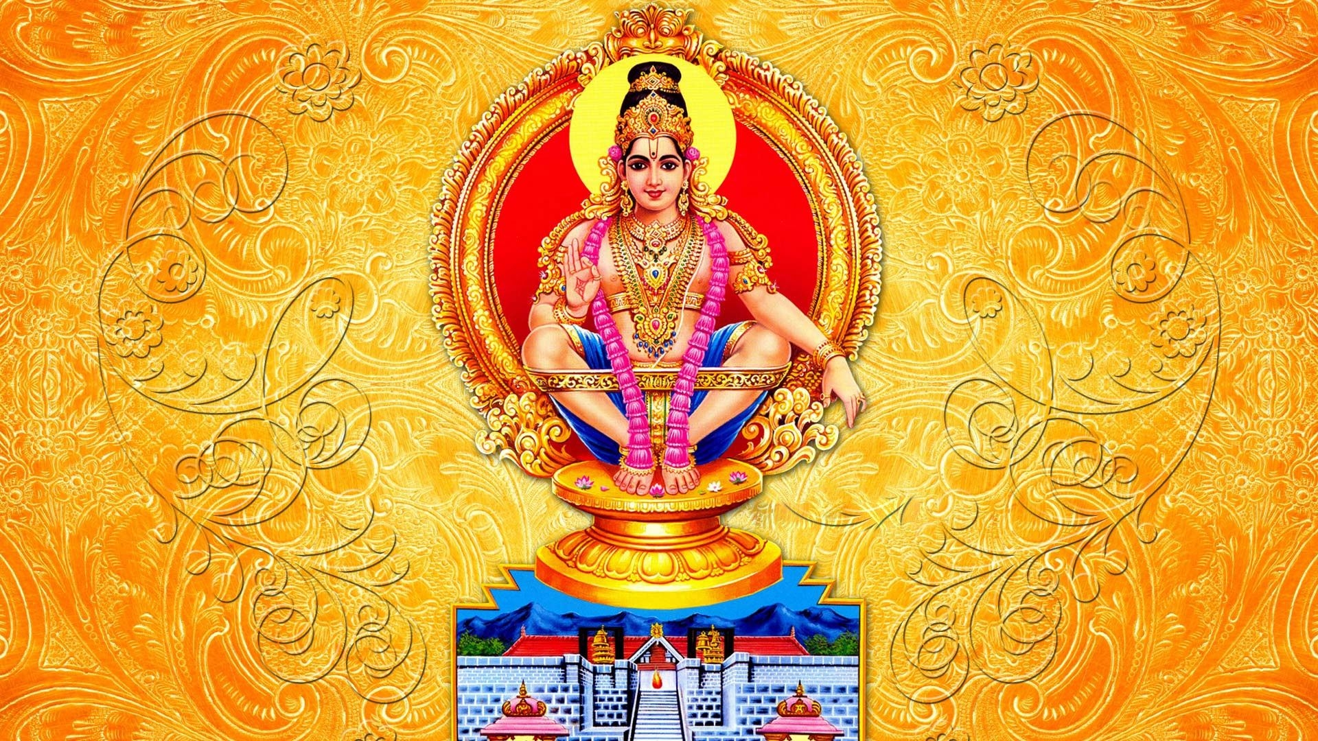 1920x1080 Lord Ayyappa. God HD Wallpaper, Desktop