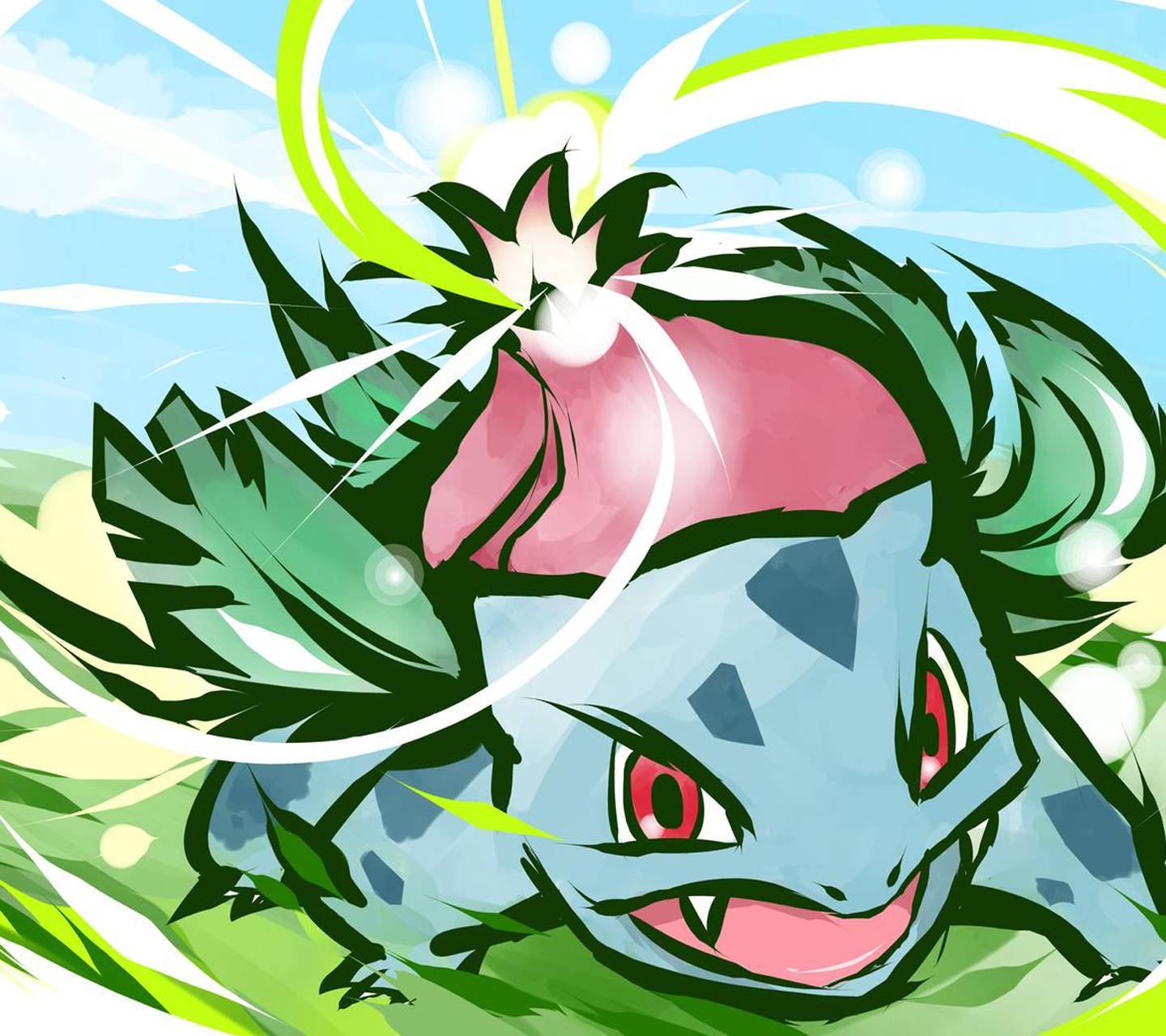 1440x1280 Ivysaur wallpaper, Desktop