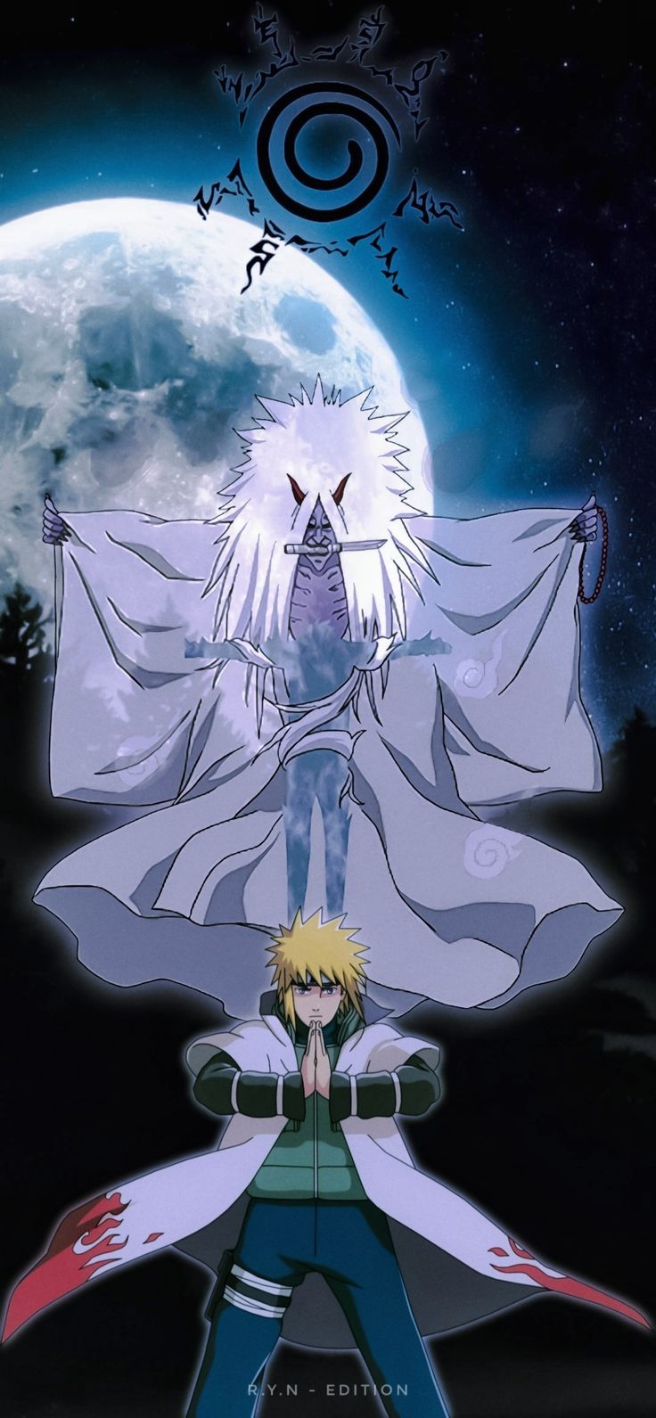 740x1600 Anime, Minato, Naruto and sasuke wallpaper, Phone