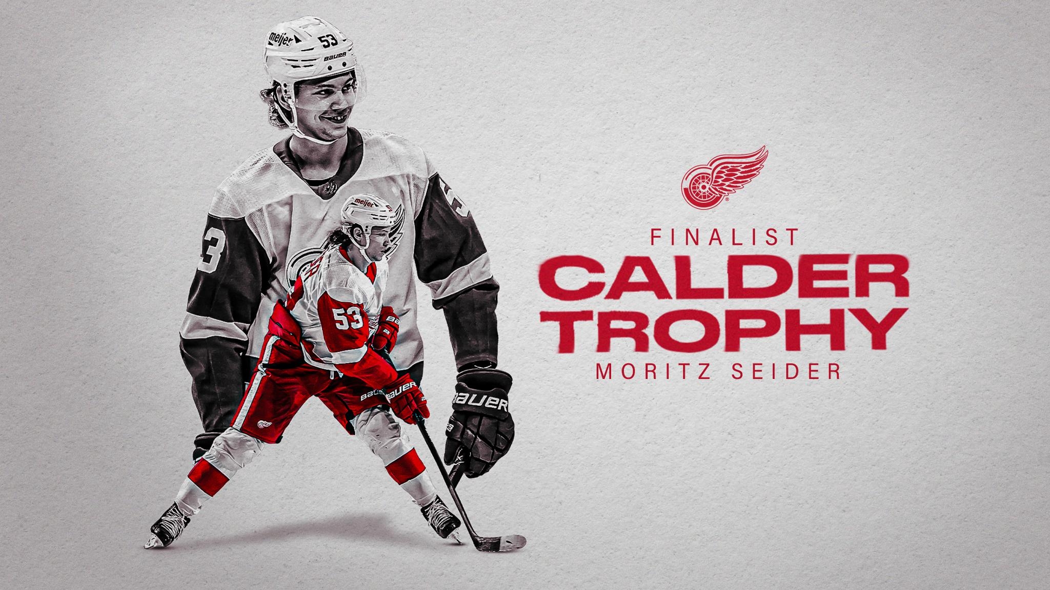 2050x1160 Detroit Red Wings: Moritz Seider Named Calder Memorial Trophy Finalist; #RedWings Defenseman Looks To Become Detroit's First Rookie Of The Year Since 1964 65, Desktop