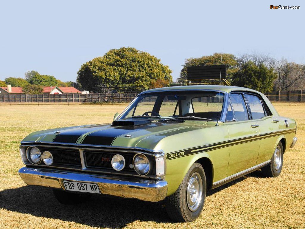 1030x770 Ford Falcon 351 GT Sedan (XY) 1970–72 wallpaper (), Desktop