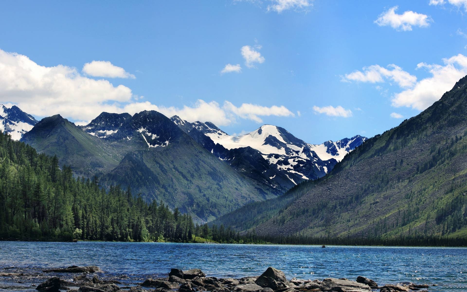 1920x1200 Wallpaper Rocky Mountains, Desktop