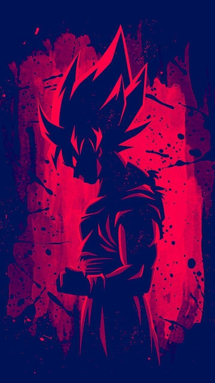 720x1280 Dragon Ball Z Red Goku iPhone Wallpaper. Dragon ball goku, Dragon ball wallpaper, Anime dragon ball, Phone