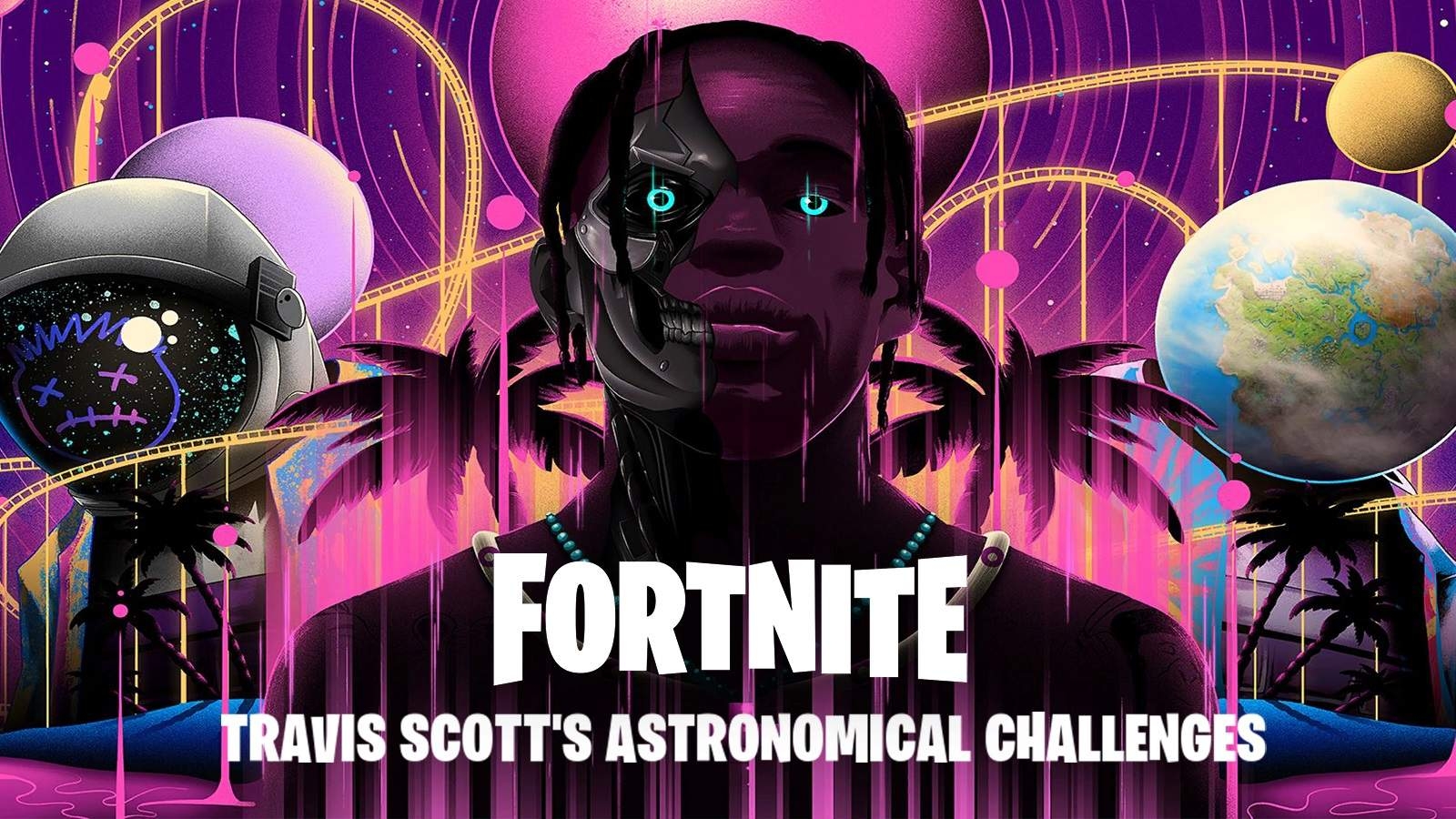 1600x900 Watch: Travis Scott performs a virtual concert, Astronomical, Desktop