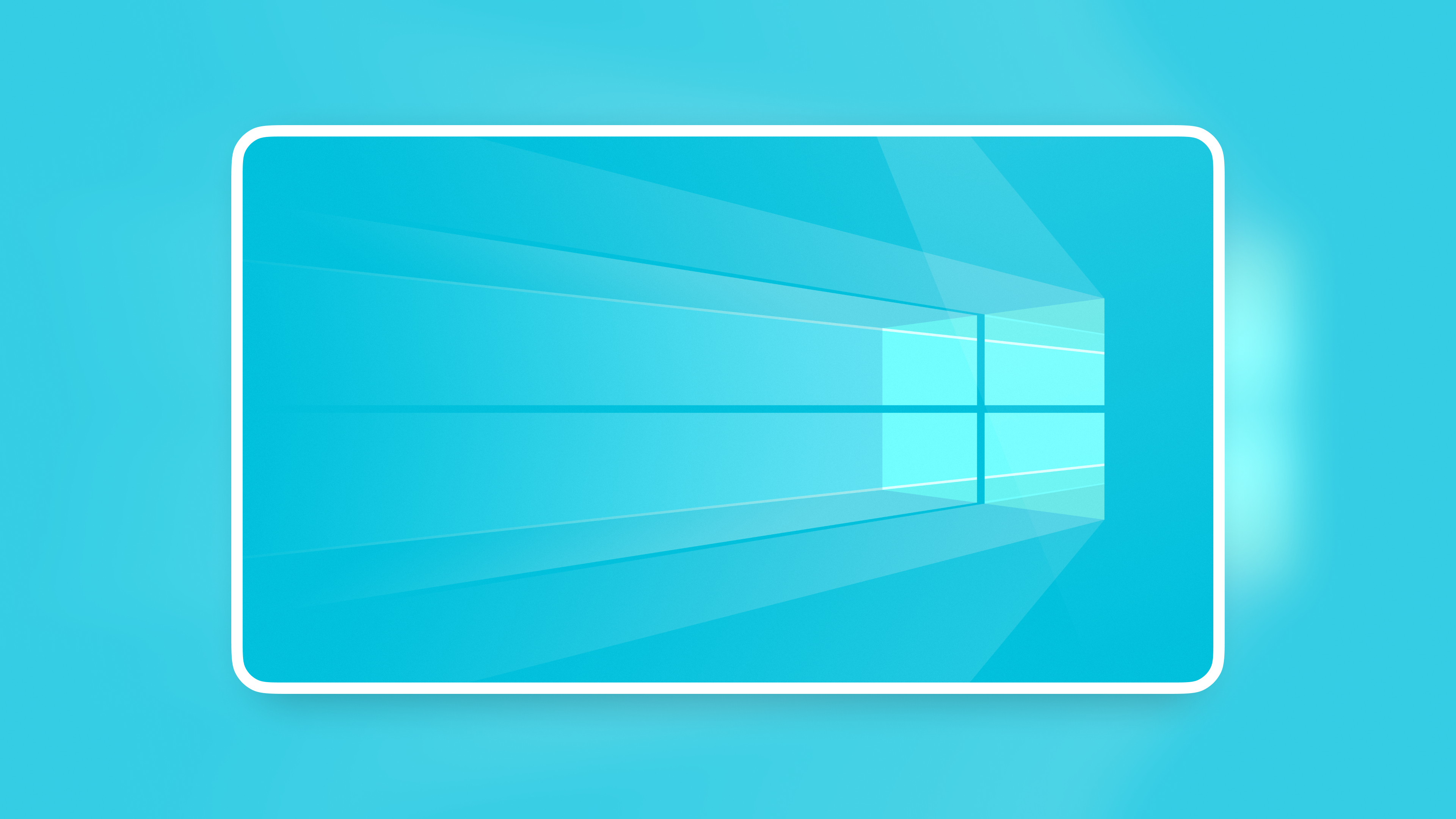 3840x2160 Windows 10 Wallpaper (Minimal) Light 4K, Desktop