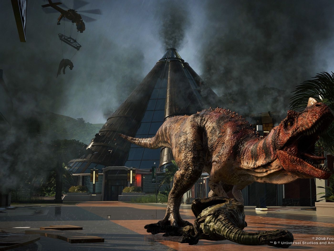 1400x1050 Jurassic World: Evolution: Video Game Tie In Is The Park Sim You Need, Desktop