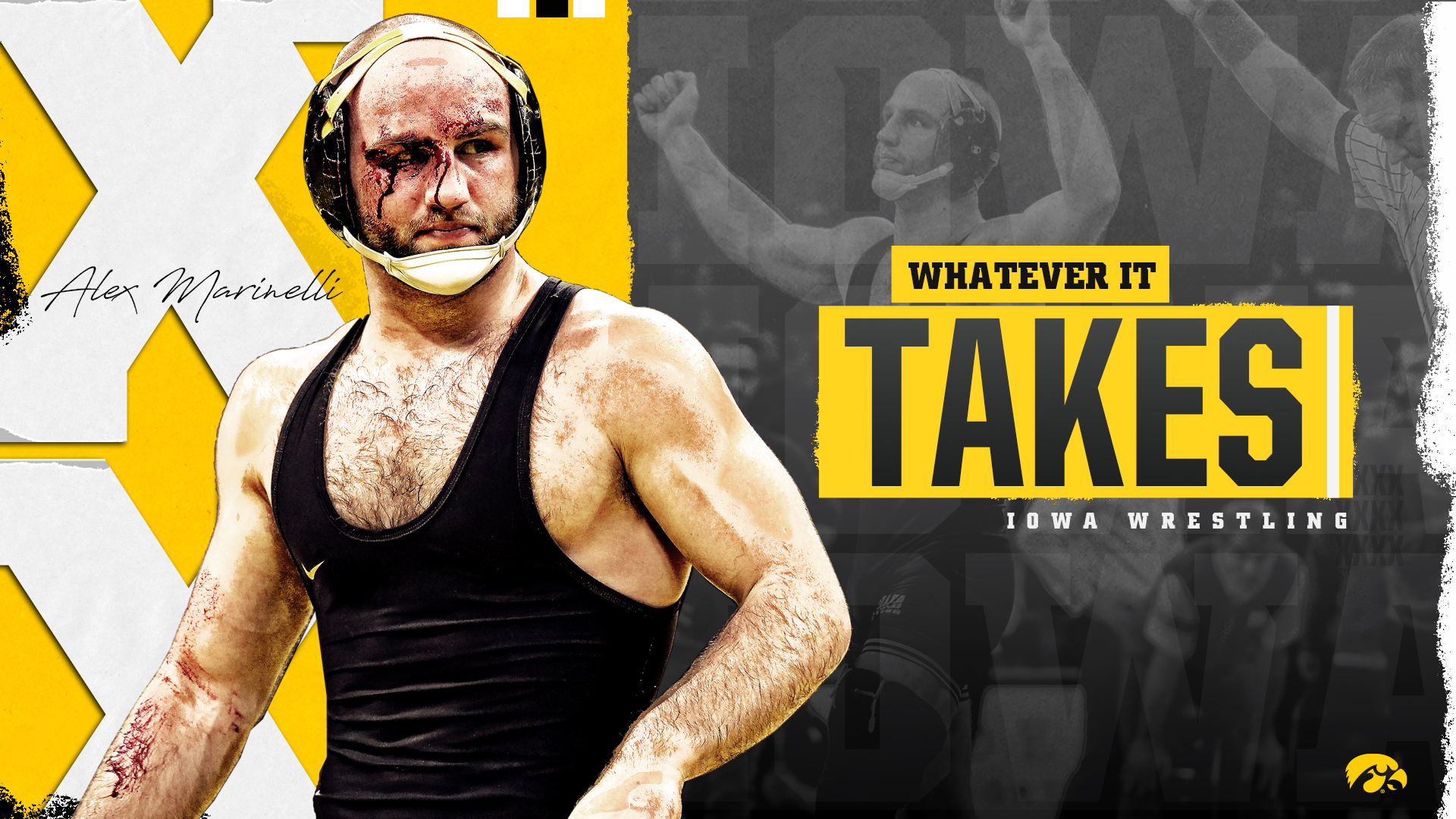 1920x1080 Iowa Hawkeye Wrestling, Desktop