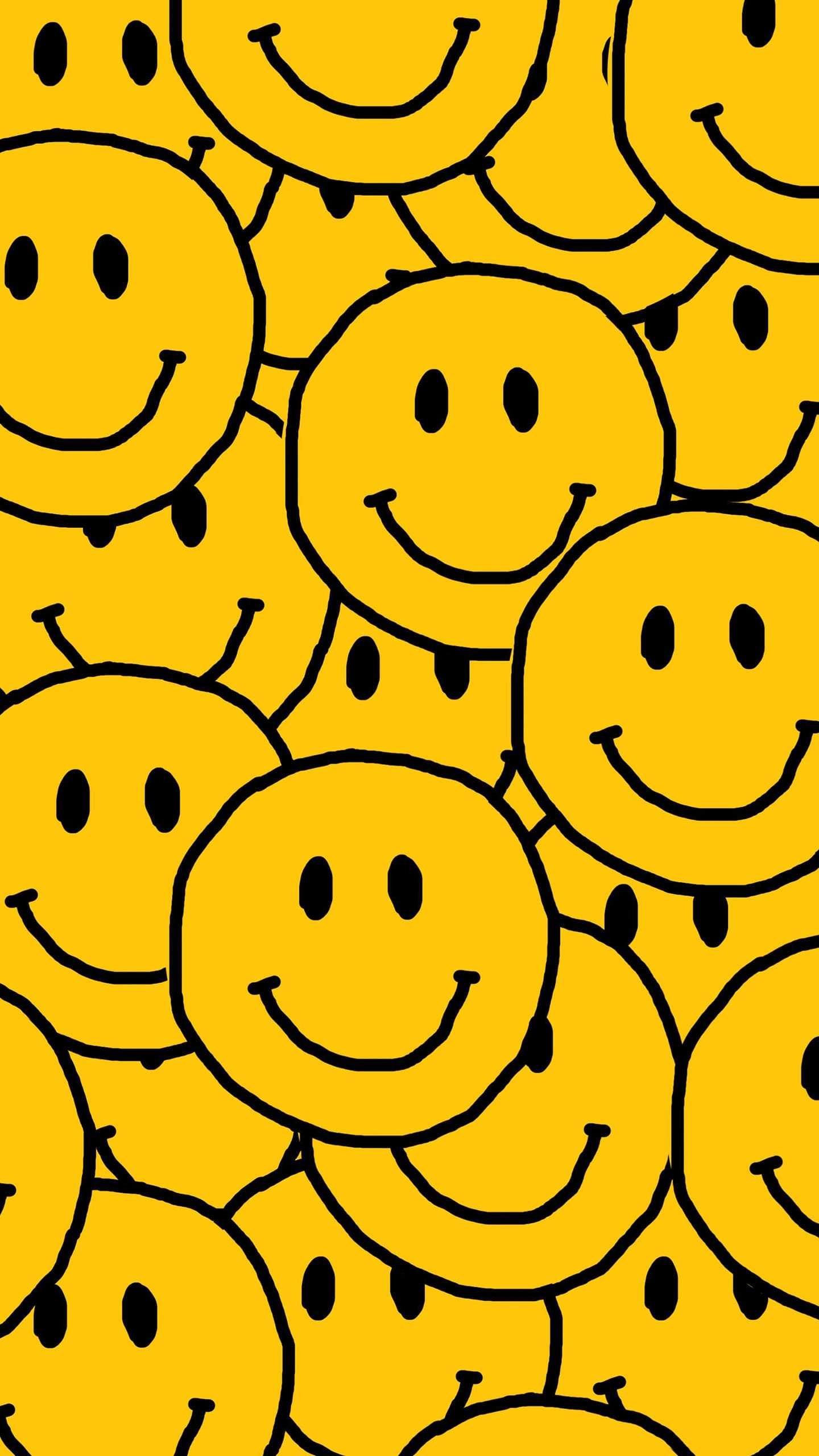 1440x2560 Smiley Face Wallpaper, Phone