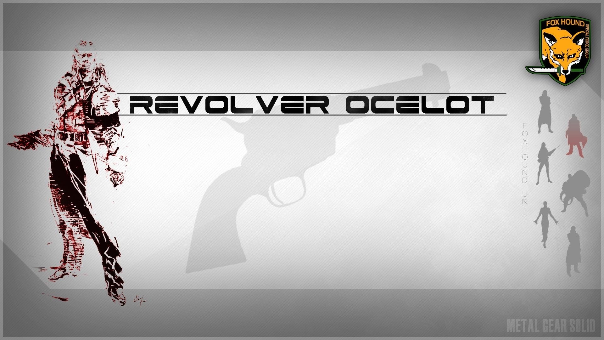 1920x1080 Revolver Ocelot, real name Adamska and also known as Adam by Yoji Shinkawa HD Wallpaper, Desktop