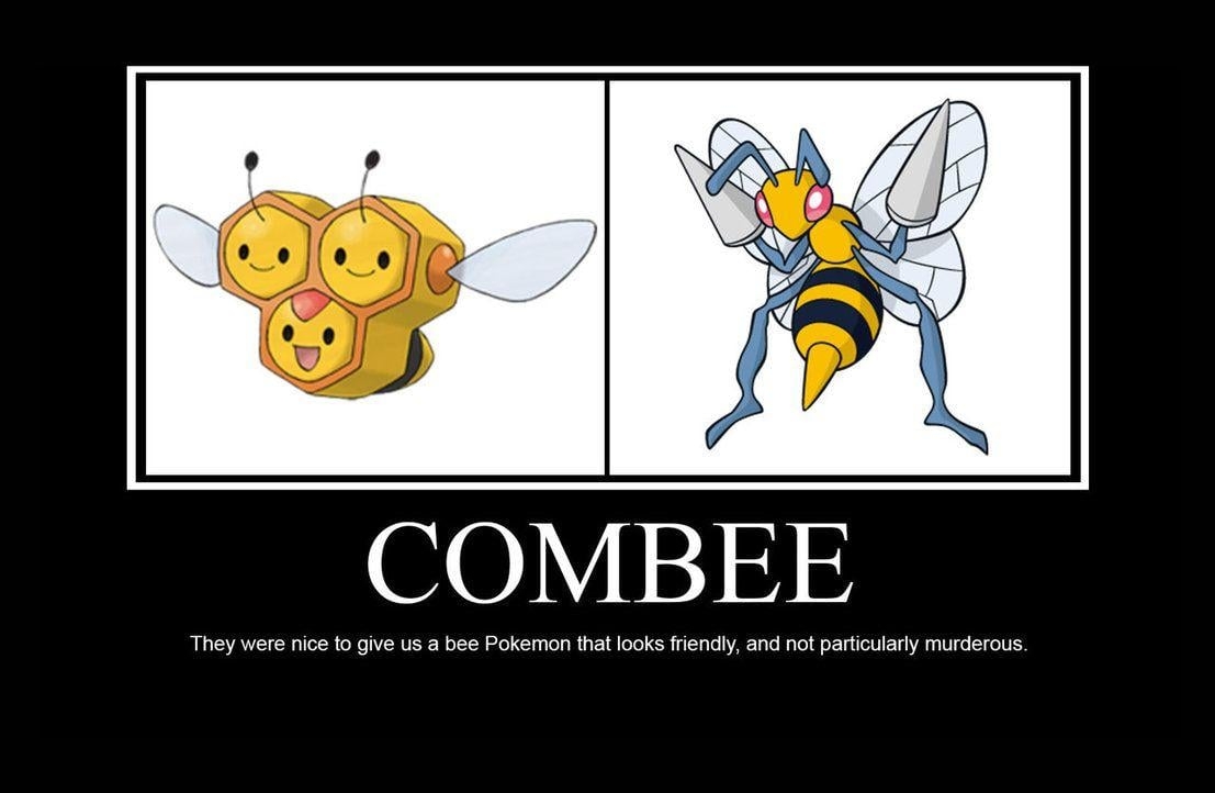 1110x730 Combee Pokemon Meme, Desktop