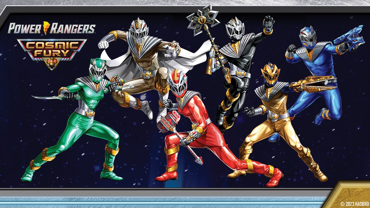 1200x680 Power Rangers: Cosmic Fury': First Press Photo Reveal Awesome Merch For The 30th Season, Desktop