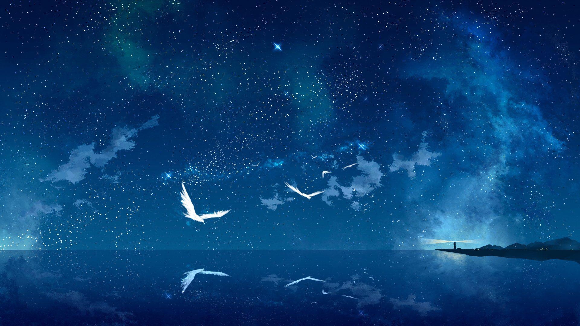 1920x1080 Starry Sky HD Wallpaper and Background Image, Desktop