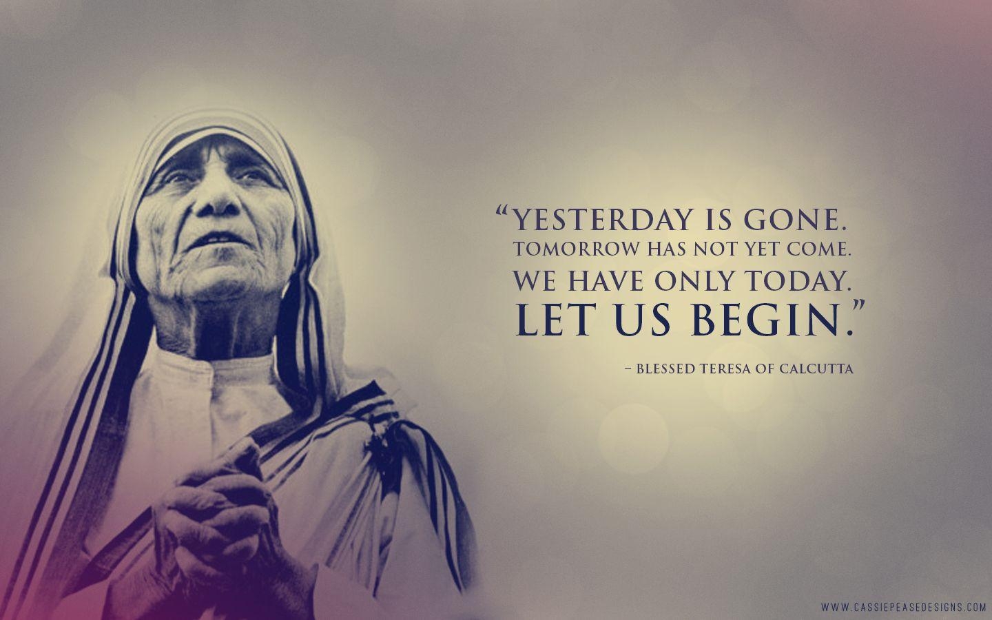 1440x900 Mother Teresa Picture, Desktop