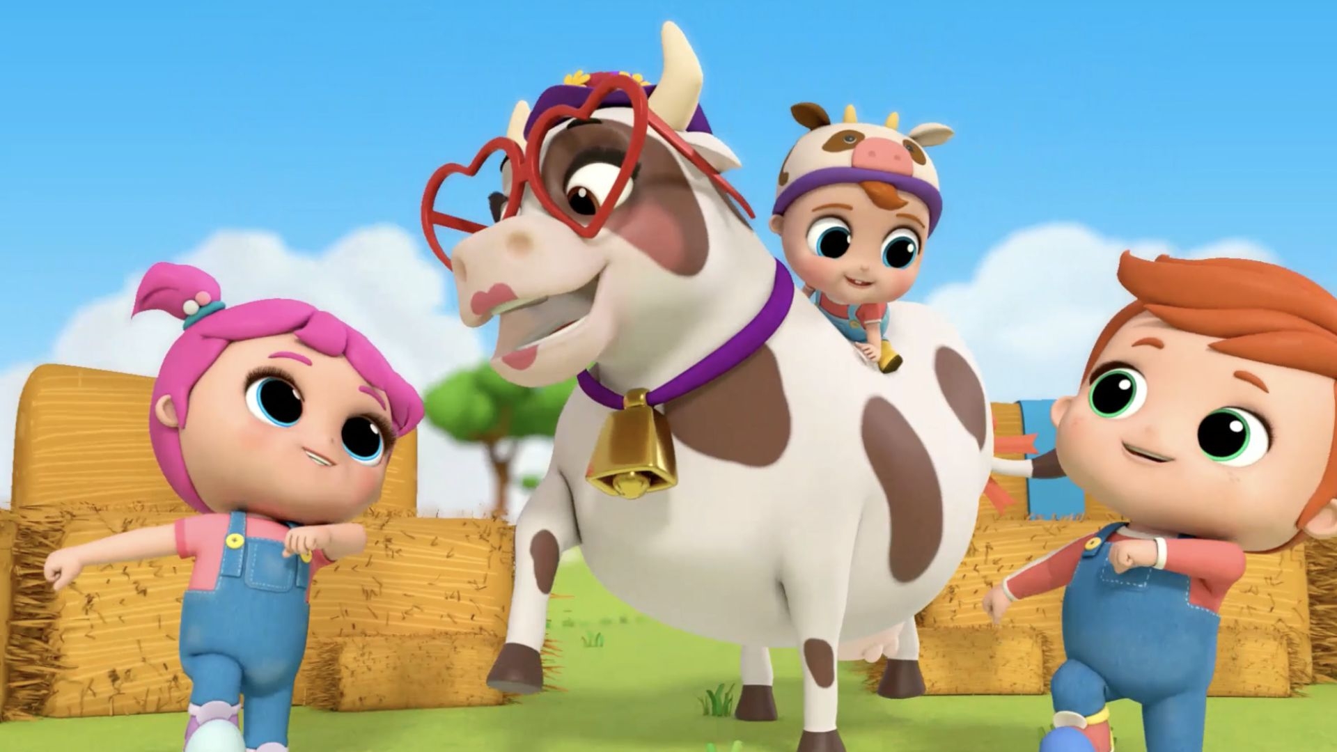 1920x1080 The Cow Named Lola Farm Animal Songs: Little Angel, Desktop