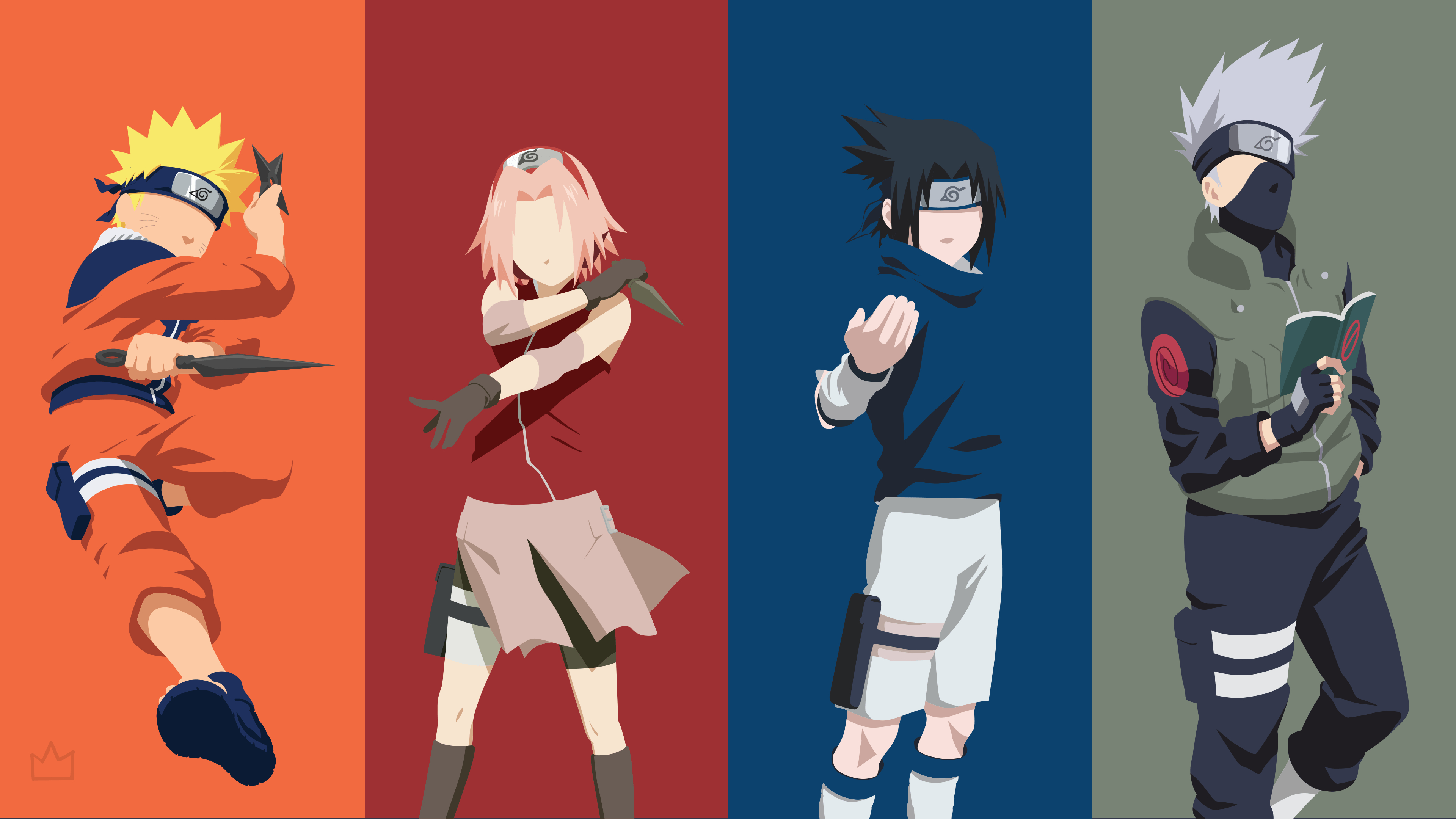 3840x2160 Squad 7 (Naruto) by Klikster. Animes boruto, Desenhos de anime, Desktop