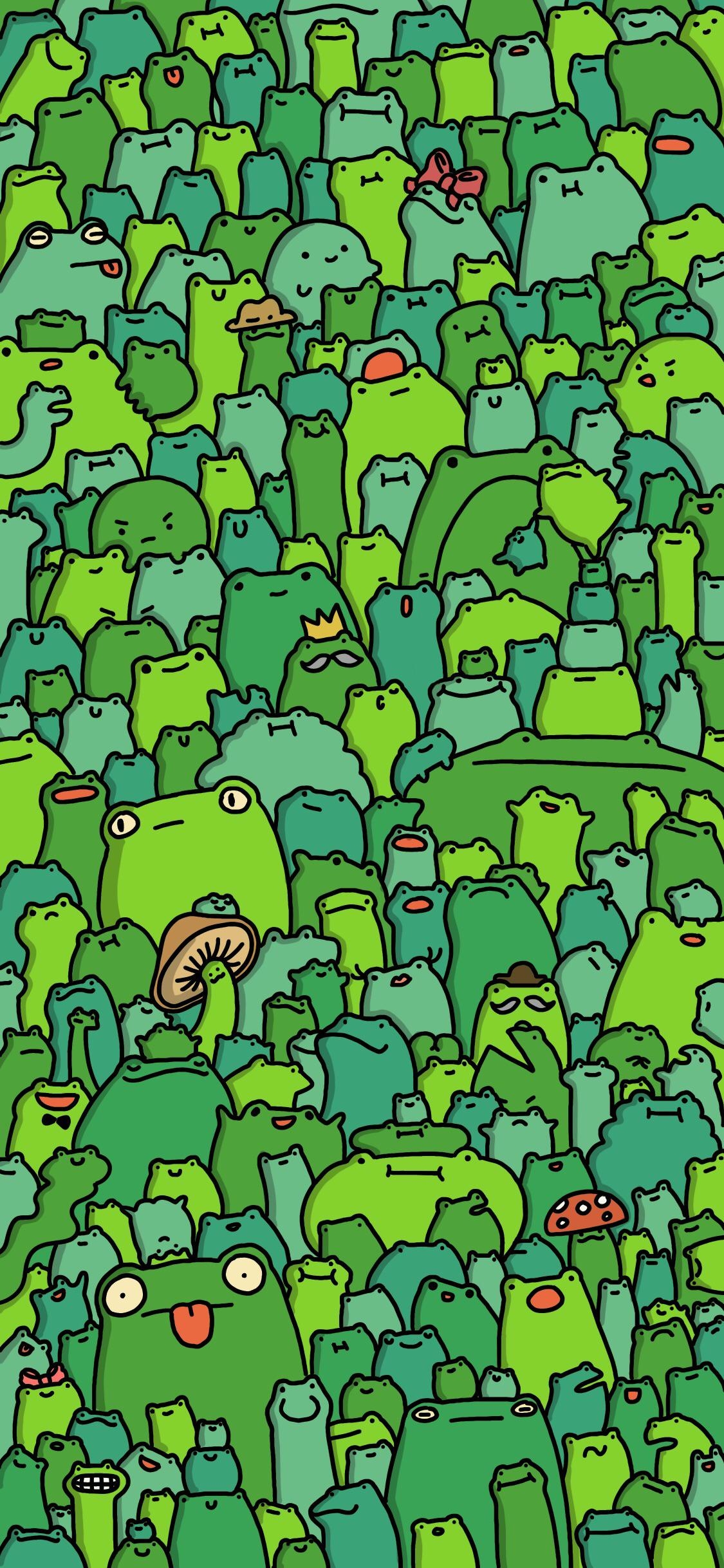 1130x2440 Froggy Phone Background Wallpaper I Made, U Tuulisti, Phone