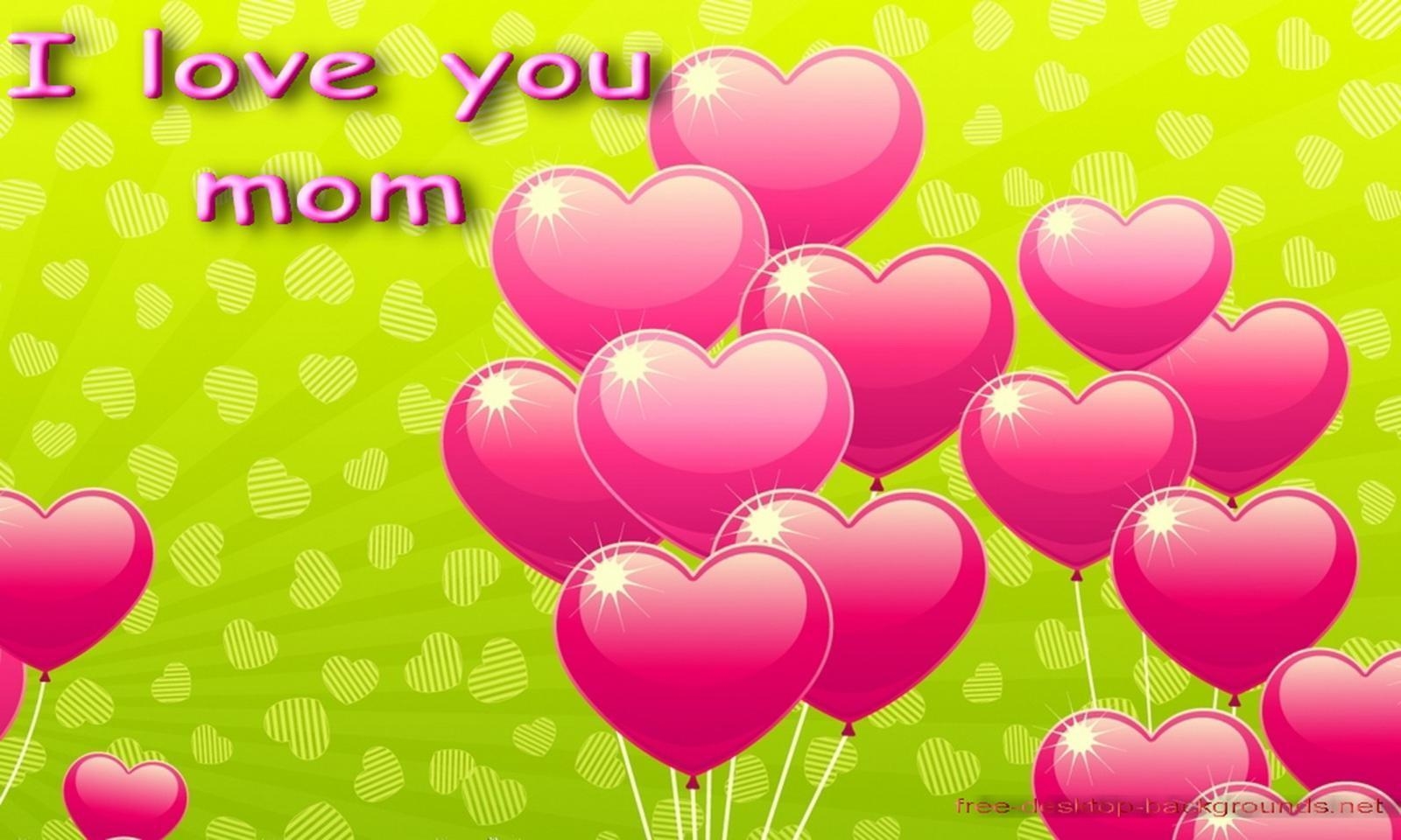 1600x960 I Love You Mom Desktop Wallpaper. Desktop Background Wallpaper, Desktop