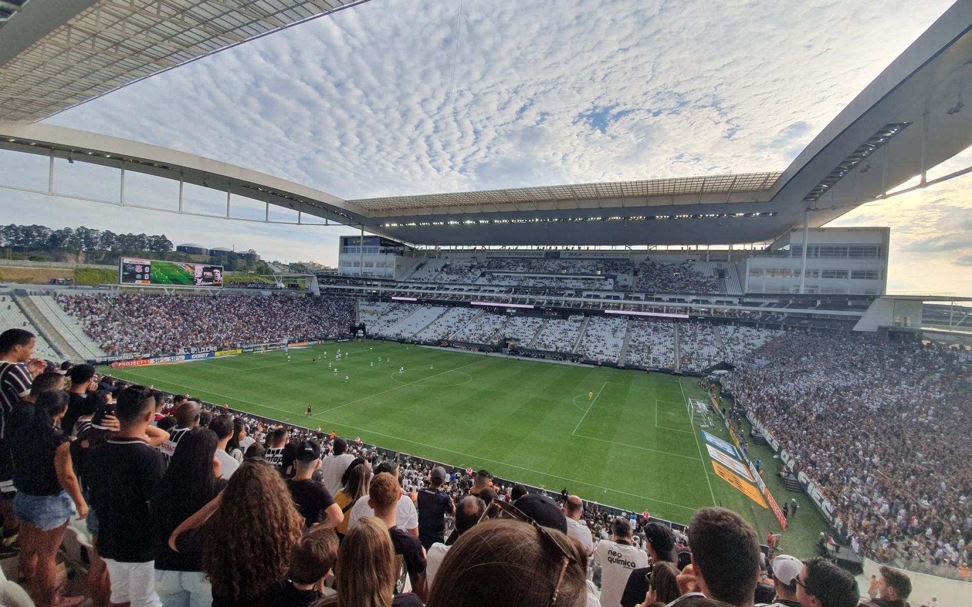 1920x1200 Wallpaper do Corinthians: Céu da Arena.meutimao.com.br, Desktop