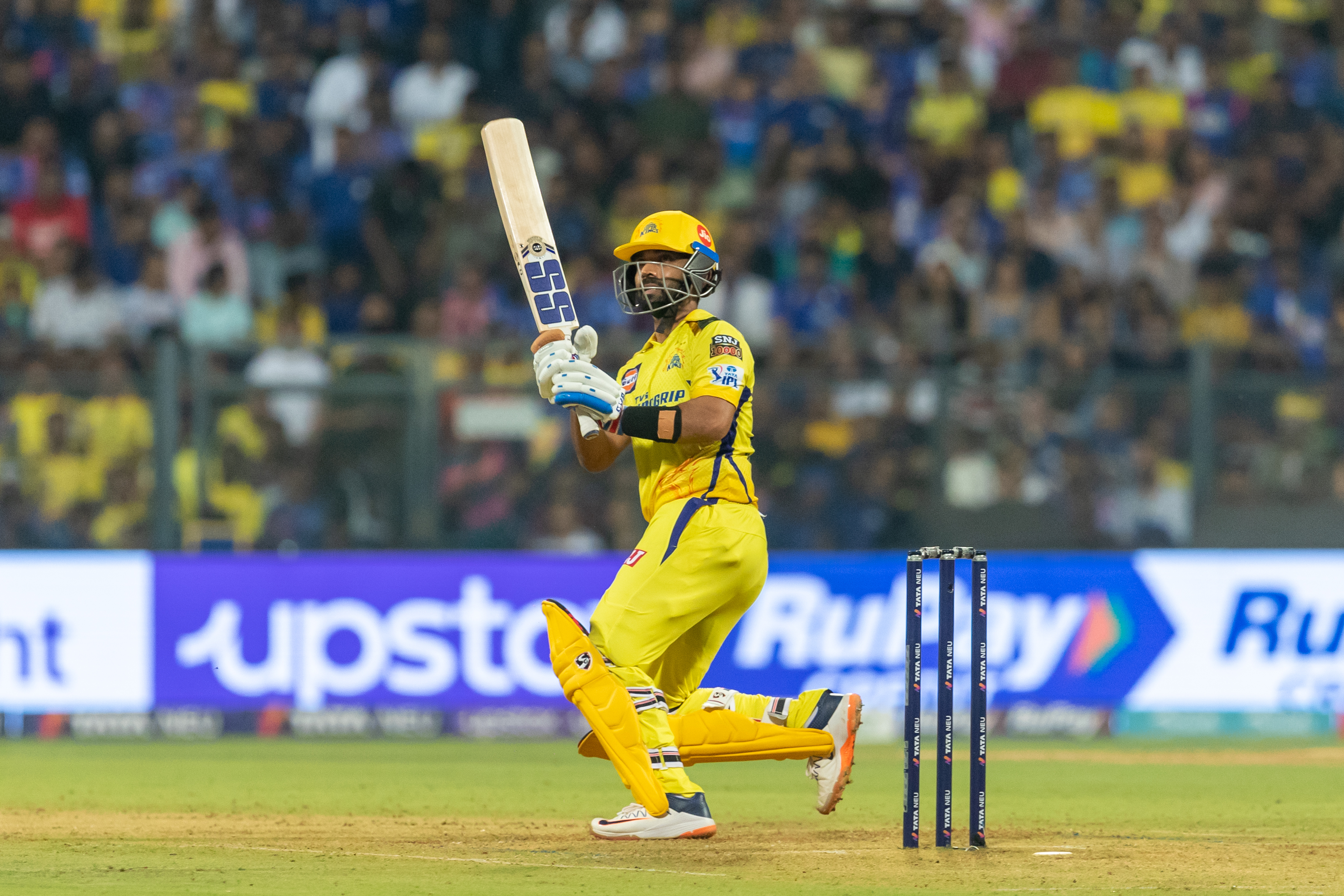 3450x2300 IPL MI vs CSK in Photo: Ajinkya Rahane, Ravindra Jadeja Star as Chennai Super Kings Crush Mumbai Indians, Desktop