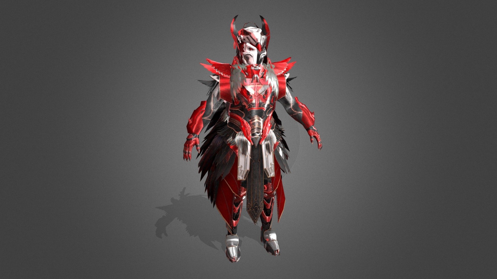 1920x1080 Blood Raven X Suit Free 3D model by DFLEX [a5fd847], Desktop