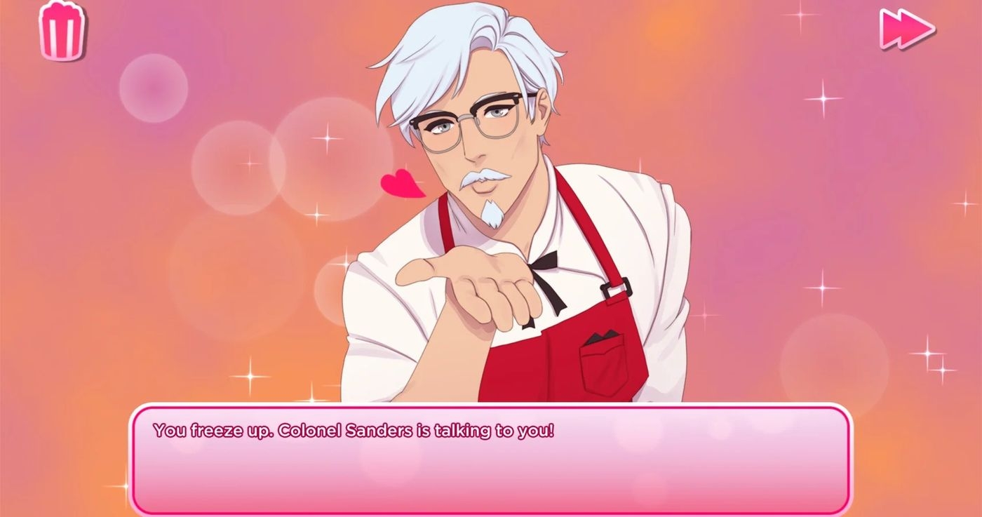 1400x740 KFC dating sim: KFC's game gets players to fall in love with its brand, Desktop