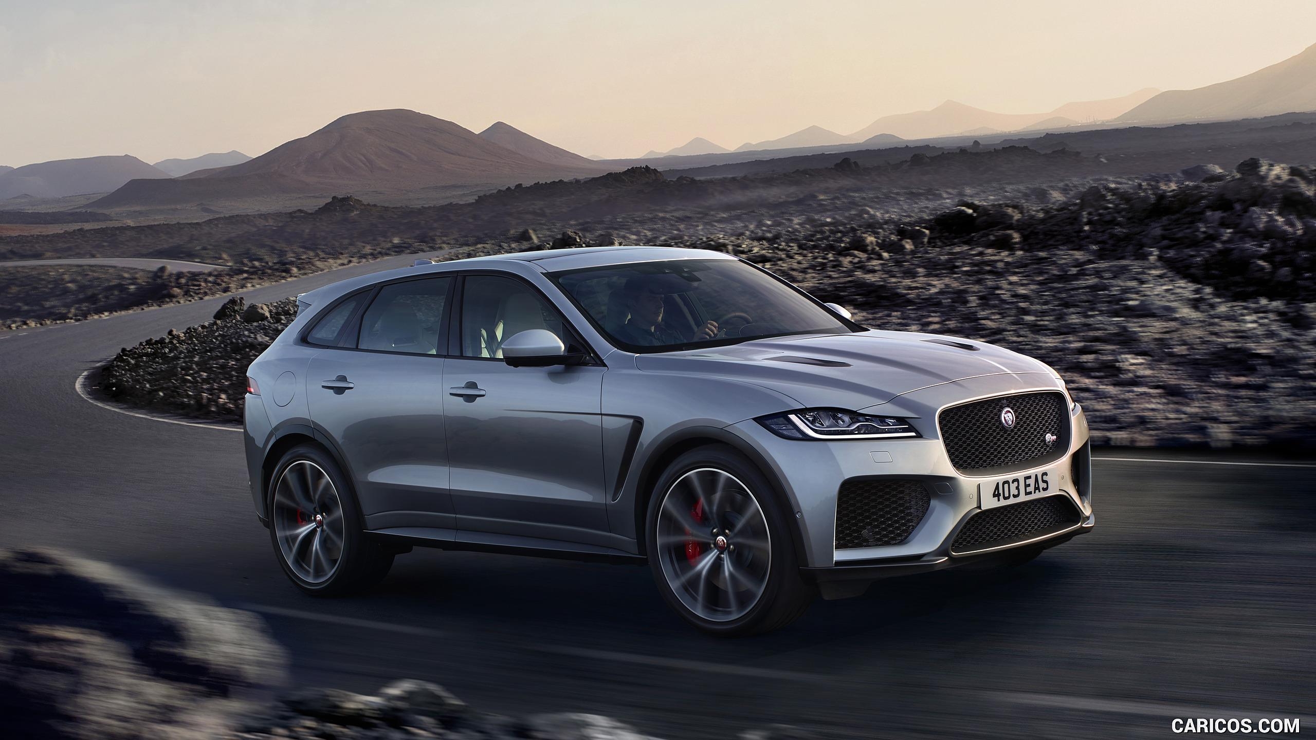 2560x1440 Jaguar F PACE SVR Three Quarter. HD Wallpaper, Desktop