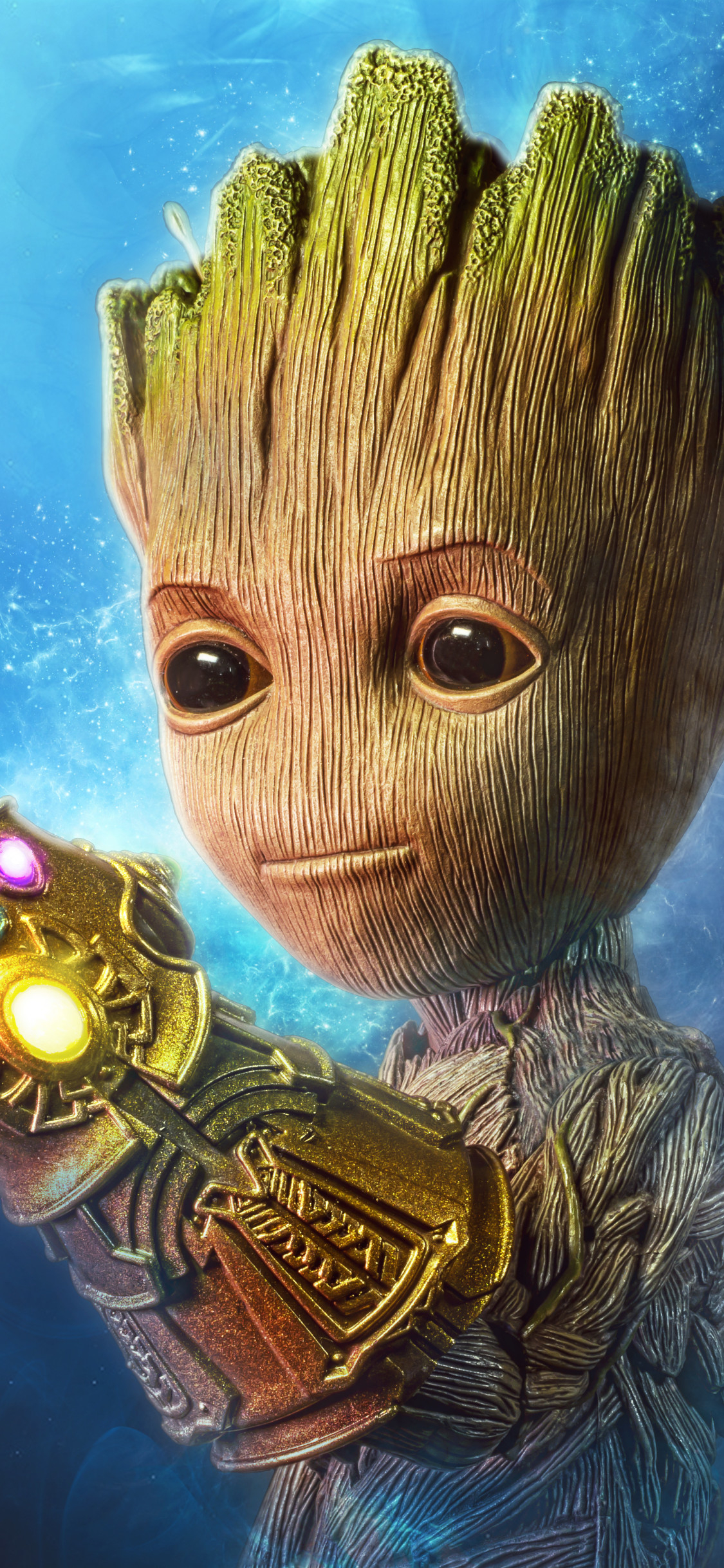 1130x2440 Baby Groot Gauntlet 4k iPhone XS, iPhone iPhone X HD, Phone