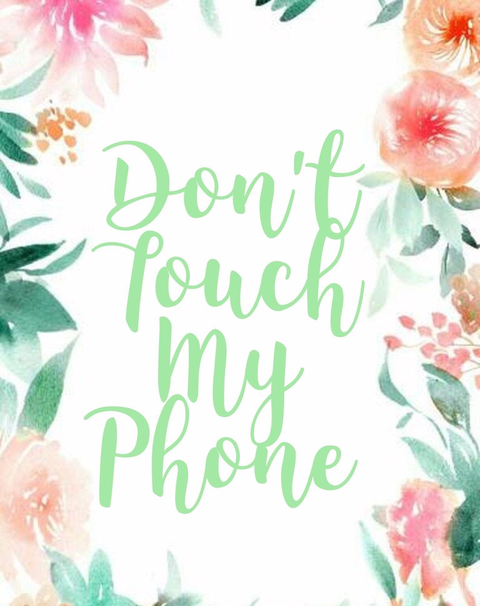 1540x1950 Dont Touch Wallpaper, Phone