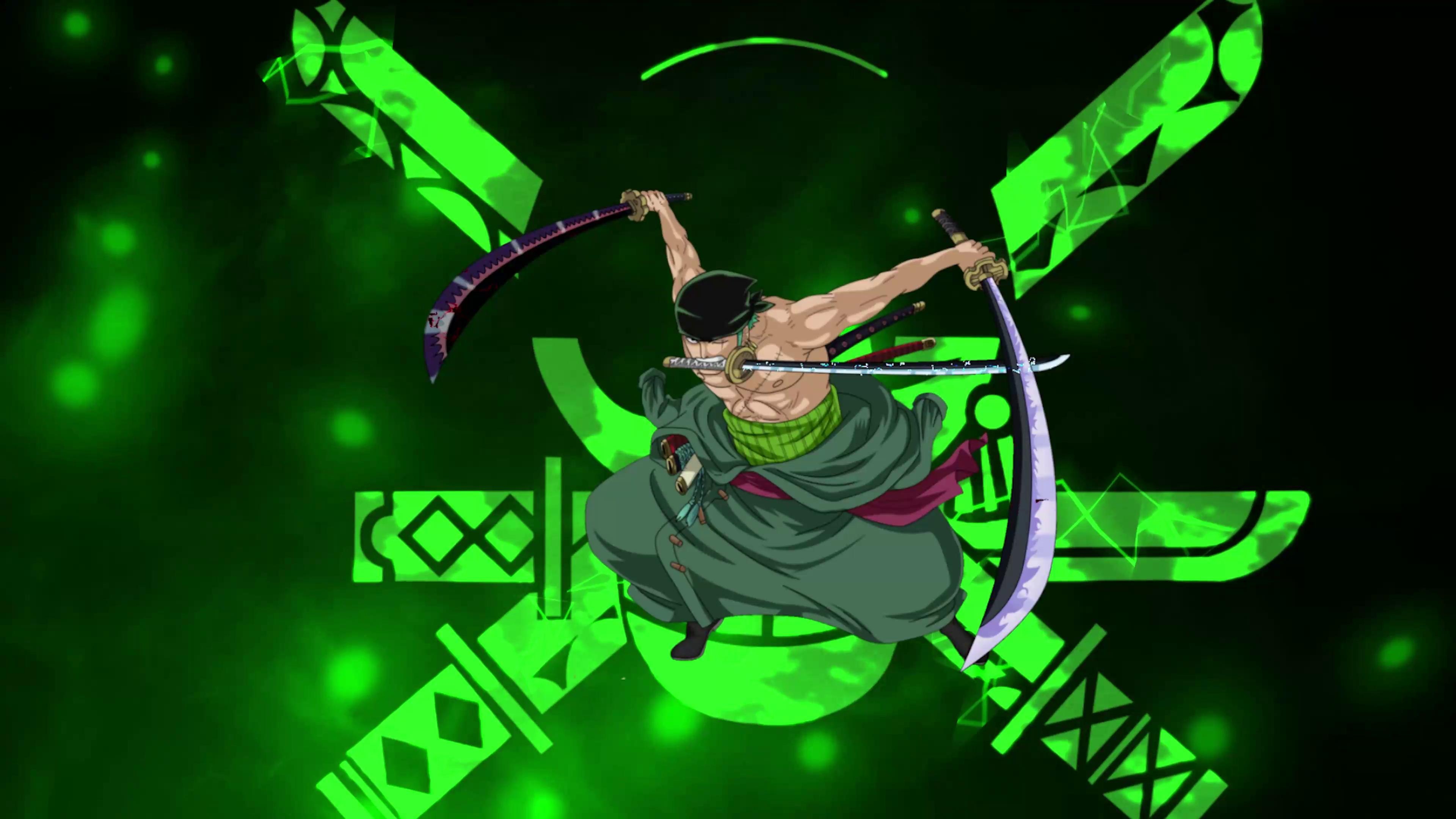 3840x2160 Roronoa Zoro Live Wallpaper, Desktop