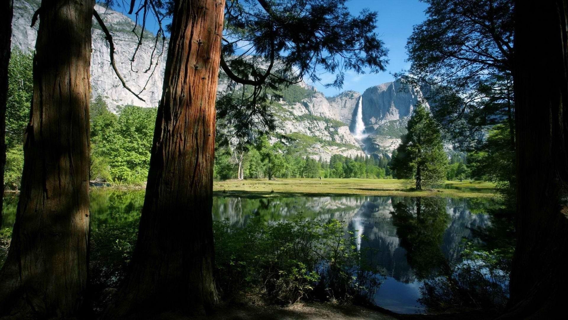 1920x1080 Falls California National Park Yosemite National Park wallpaper, Desktop