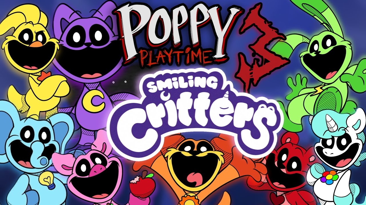 1280x720 Poppy Playtime Smiling Critters, Desktop