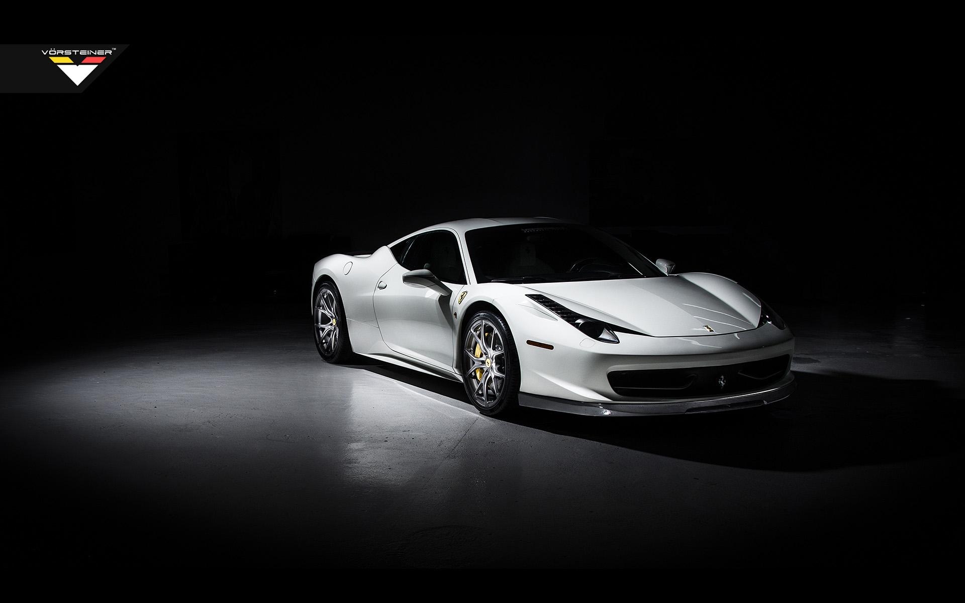 1920x1200 Sr Auto Ice Blade Ferrari 458 Italia And White Ferrari, Desktop