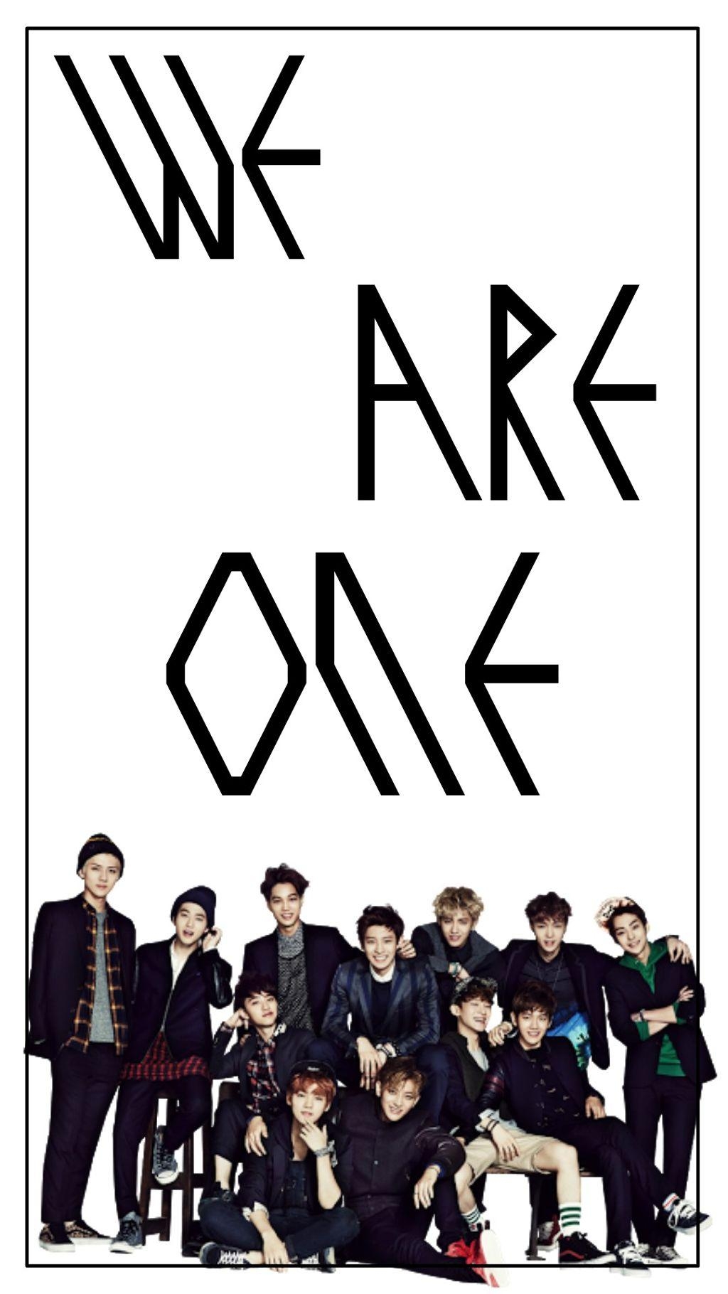 1030x1820 exo we are one ot12 kris luhan xiumin lay suho chen cha, Phone