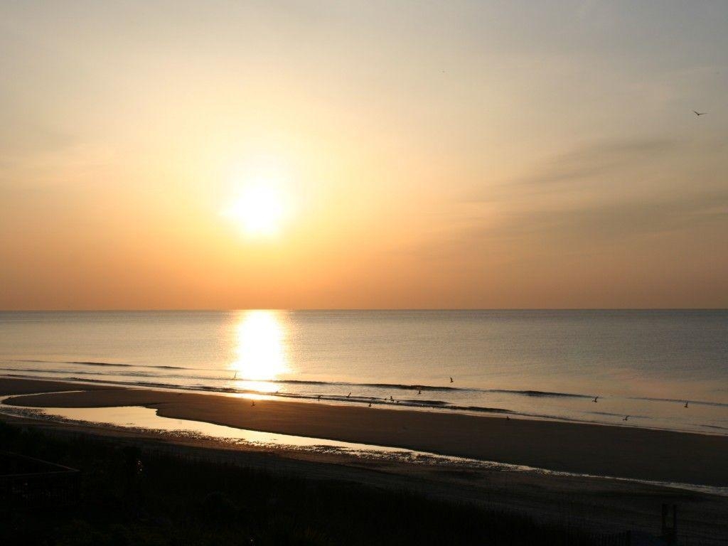 1030x770 Wallpaper: Sunrise at Myrtle Beach, SC. When Chemists Attack, Desktop