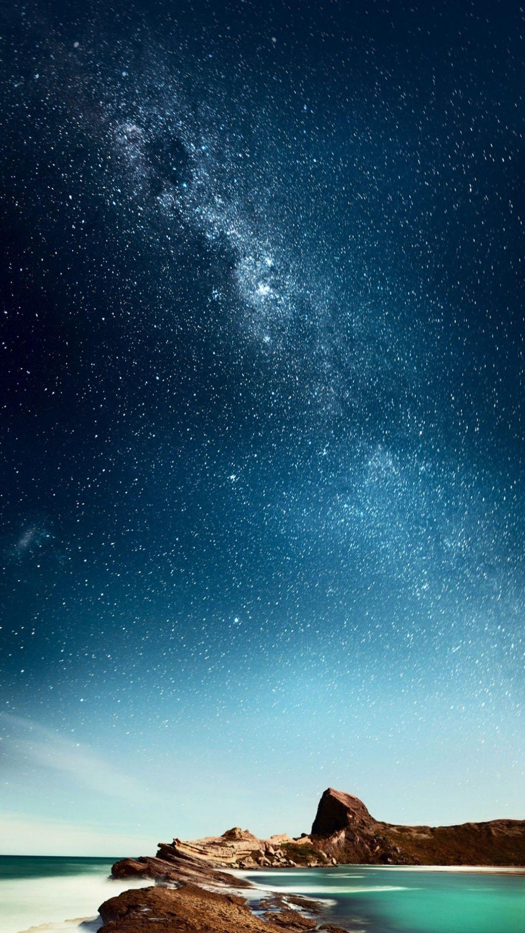 1080x1920 IPhone 7 Shore And Skies, Phone